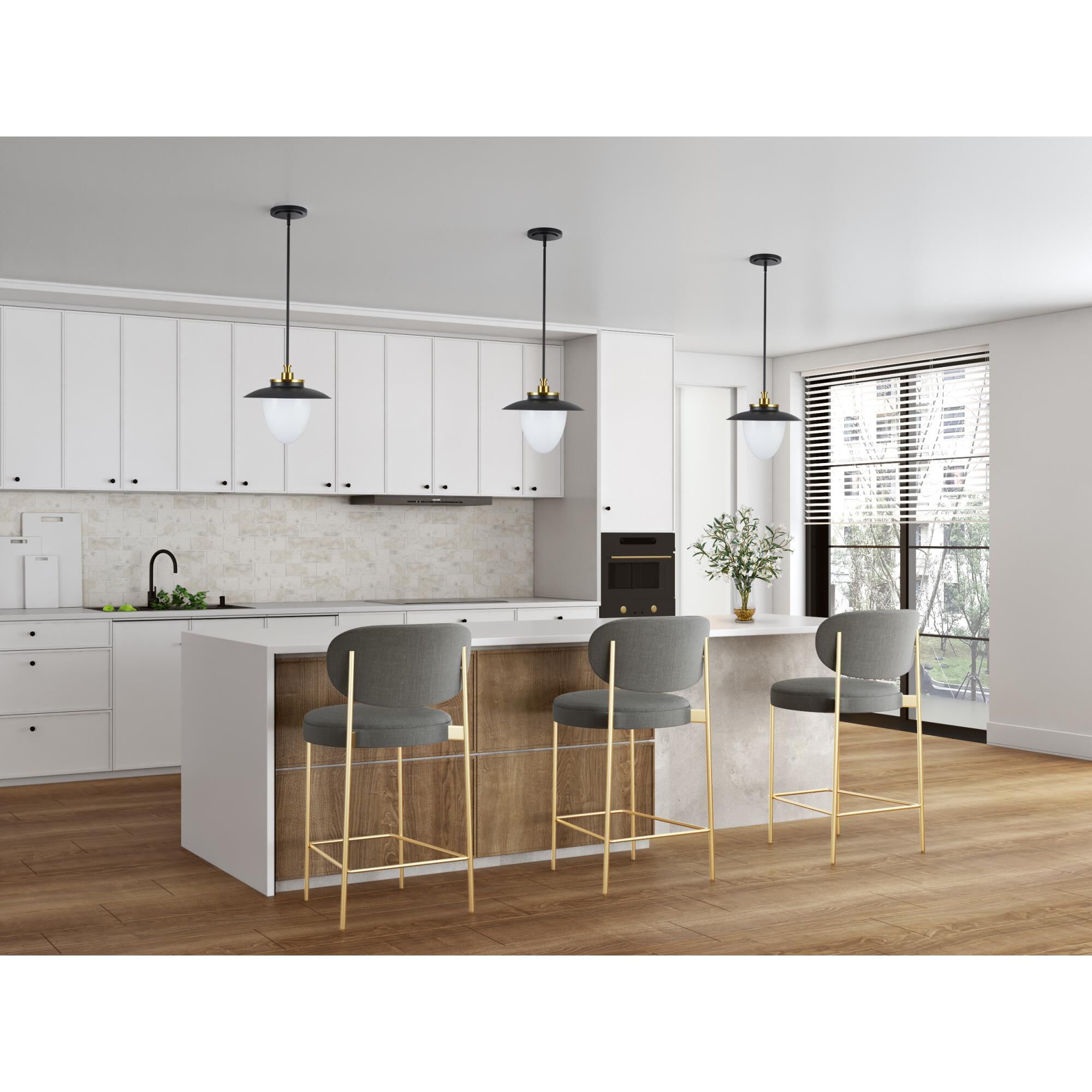 Shown in Black finish