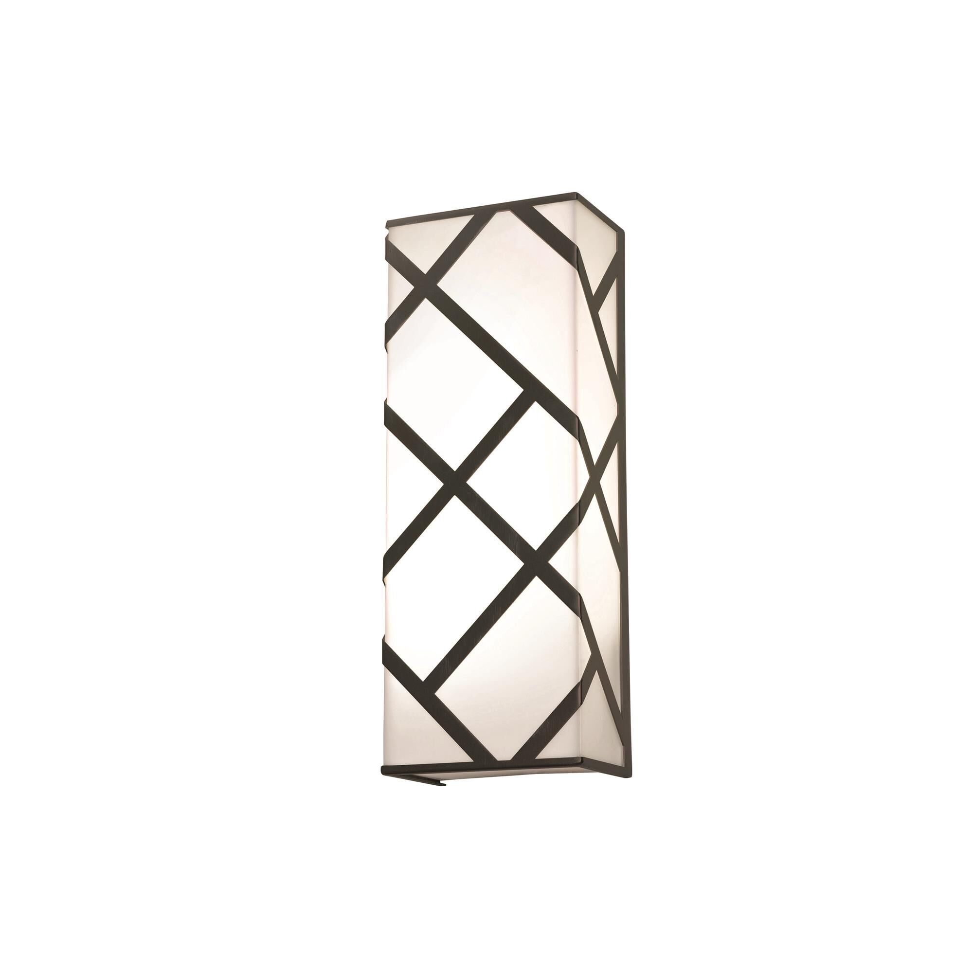 Shown in Black finish and White Acrylic shade