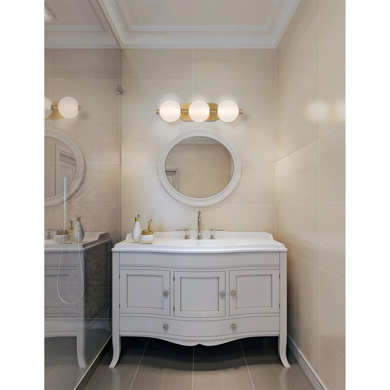 Palmas 23 Inch 3 Light Bath Vanity Light by Eurofase Lighting