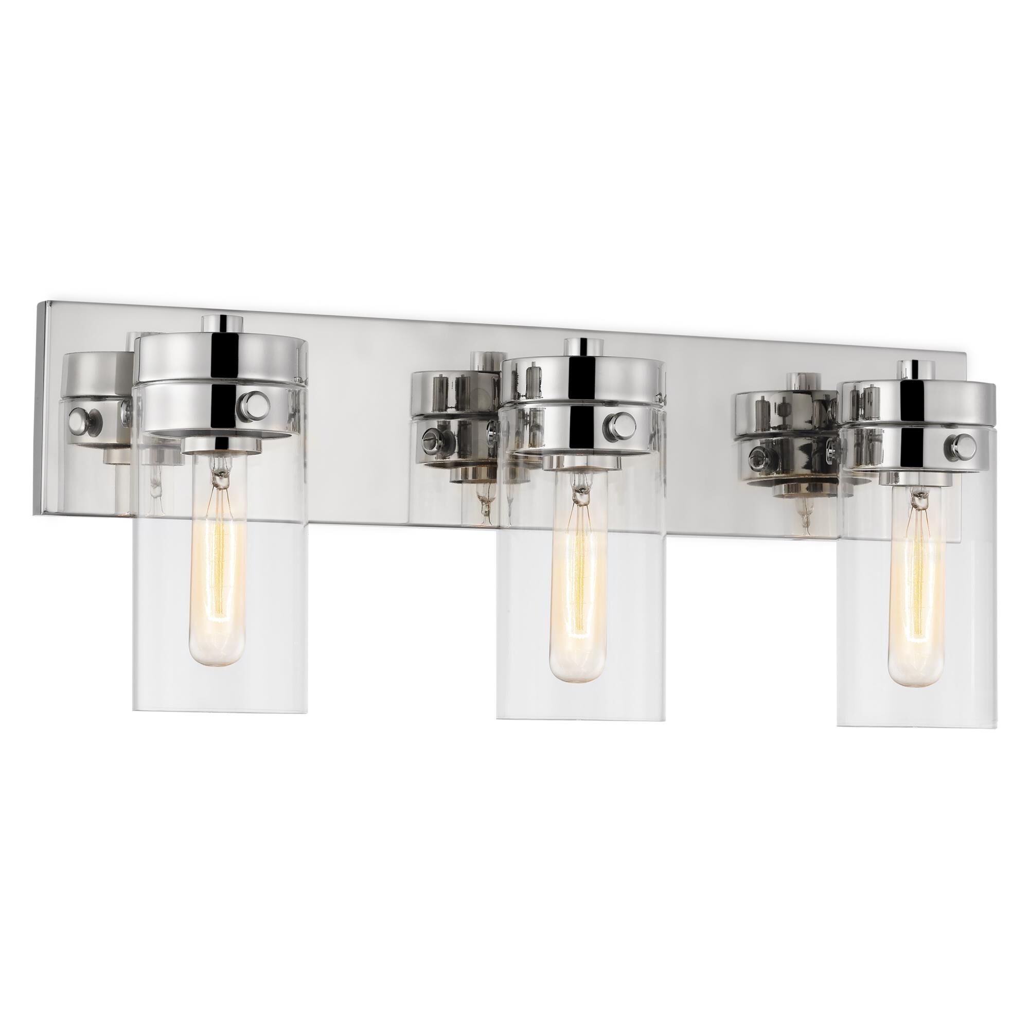 Intersection 22 Inch 3 Light Bath Vanity Light by Nuvo Lighting