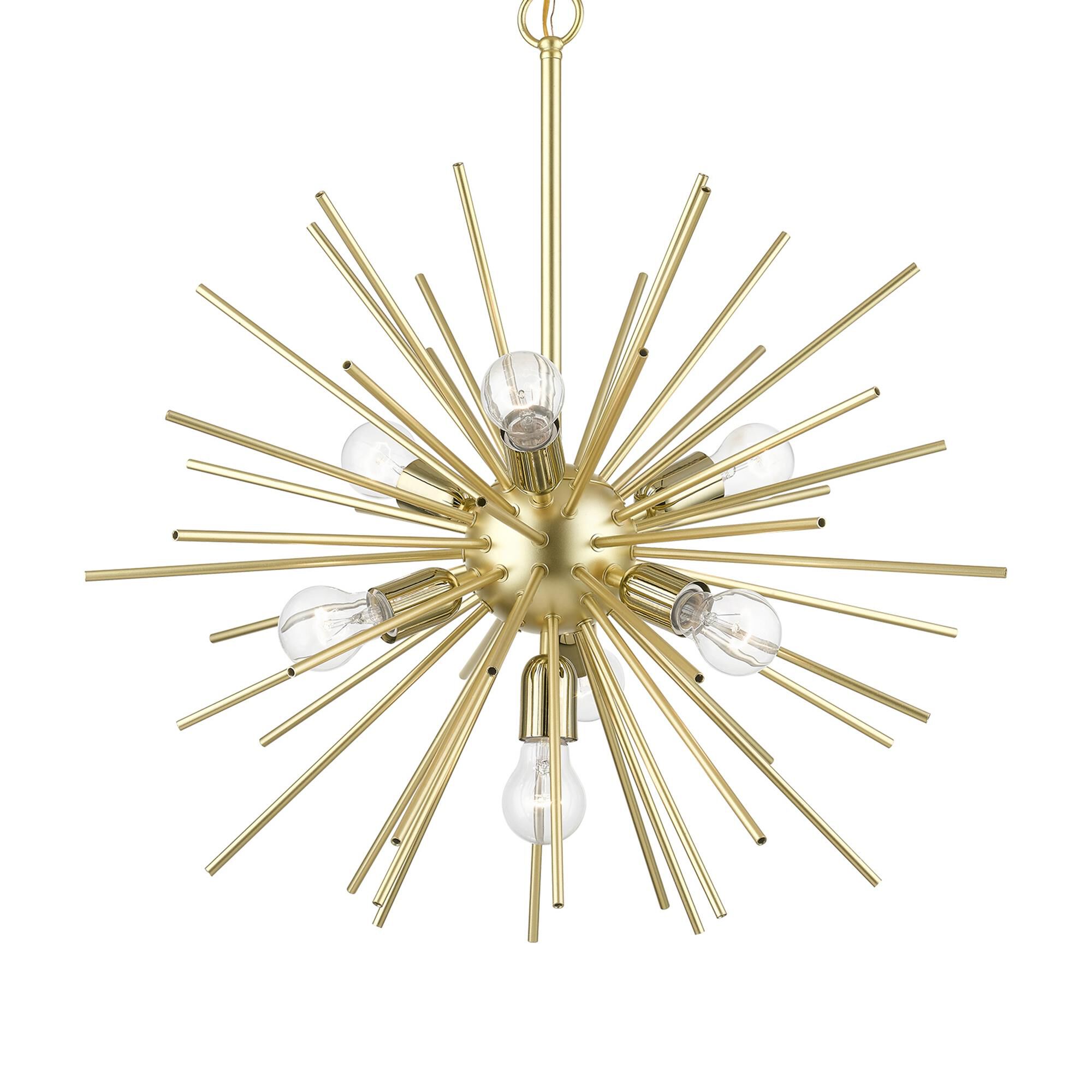 Tribeca 25 Inch 7 Light Chandelier by Livex Lighting