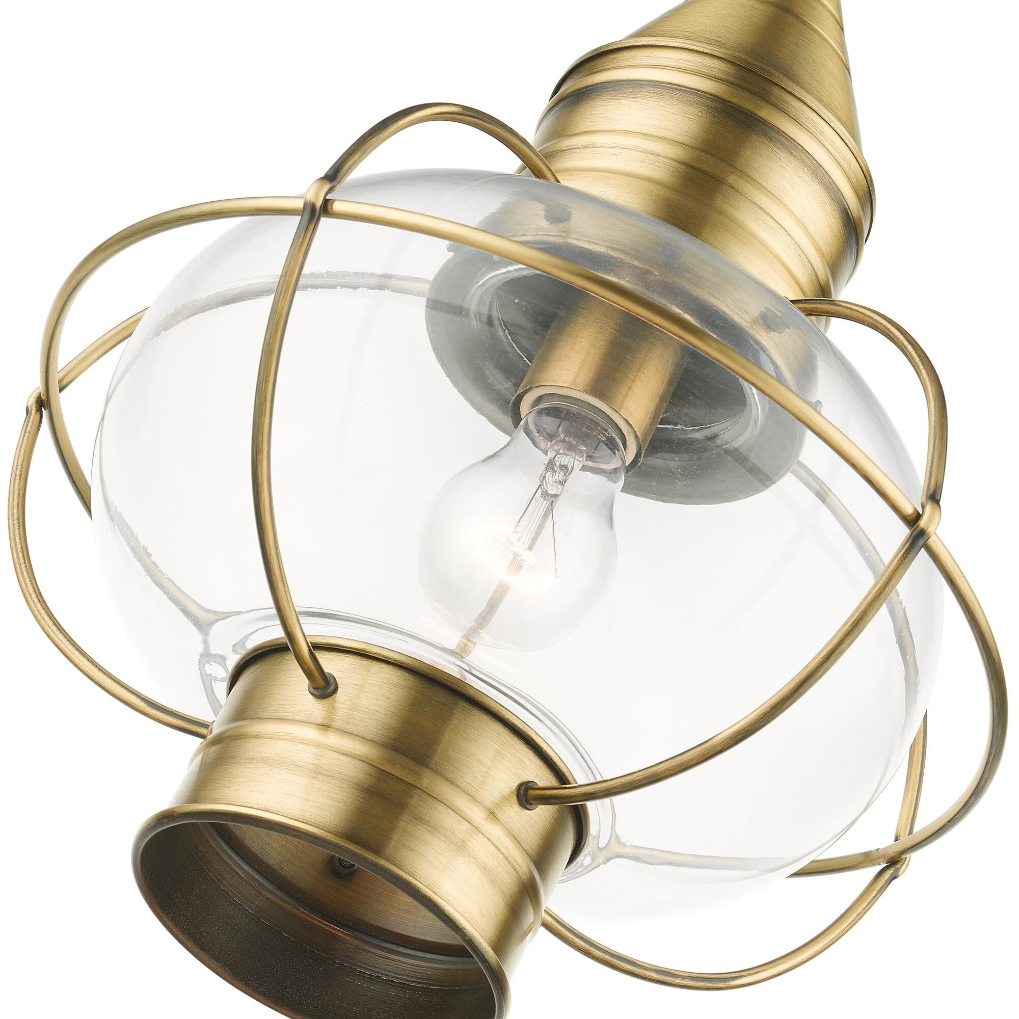 Livex Lighting Newburyport 16 Inch Tall Outdoor Hanging Lantern