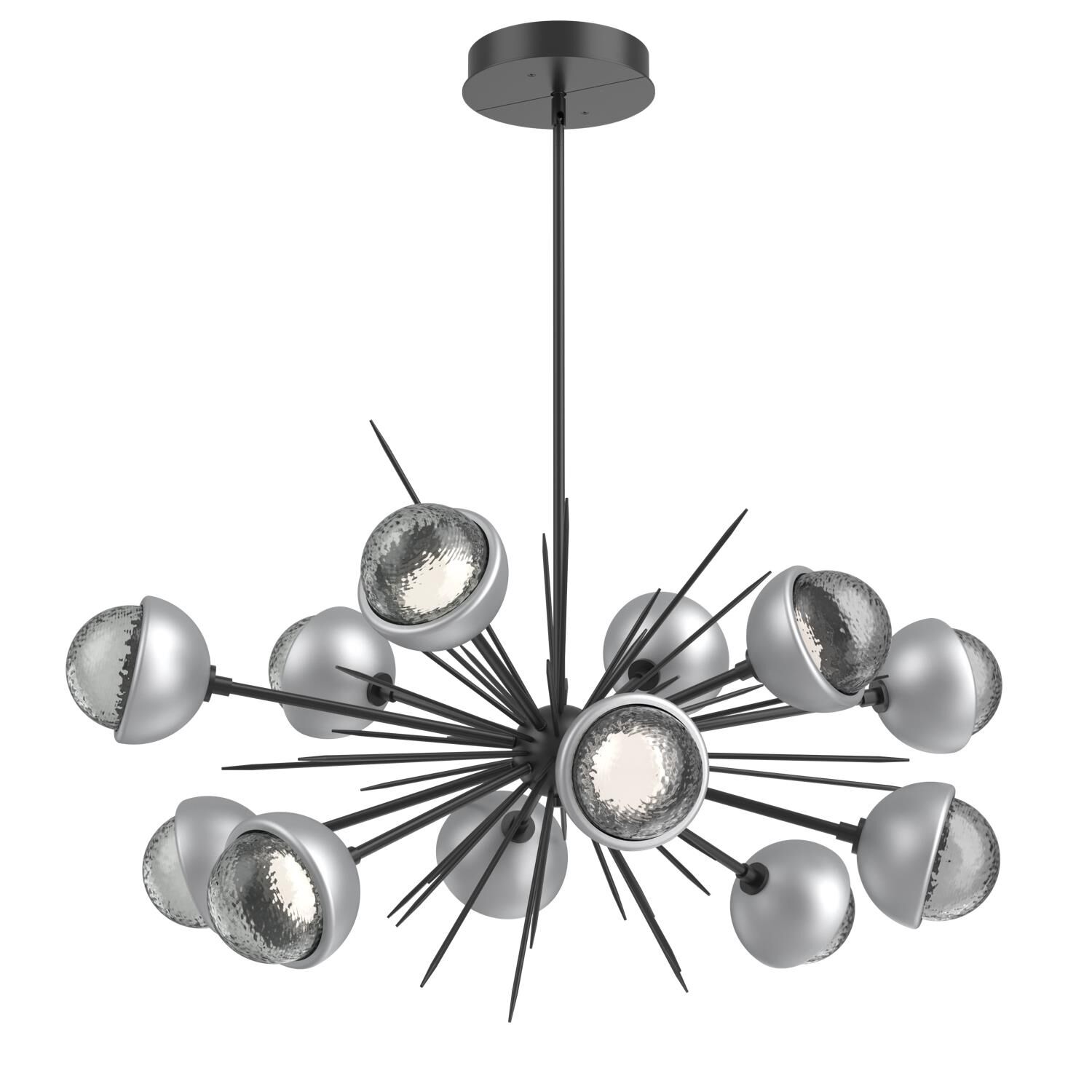 Shown in Matte Black finish and Smoke glass and Classic Silver accent