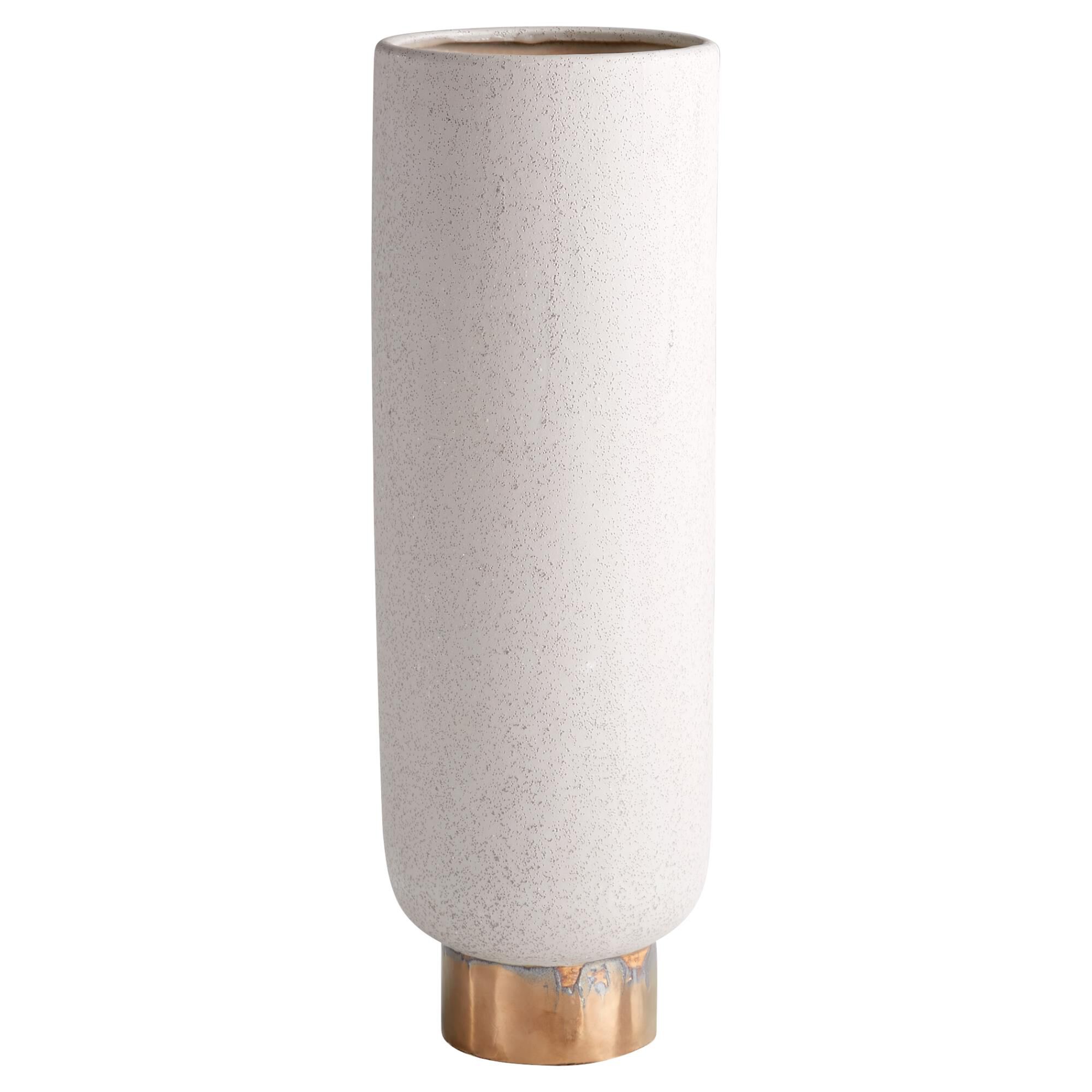 Clayton Vase|Grey - Large Vase-Urn by Cyan Designs