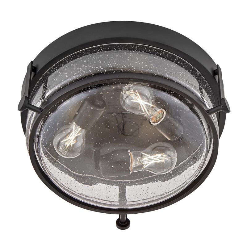 Harper 16 Inch 3 Light Flush Mount by Hinkley