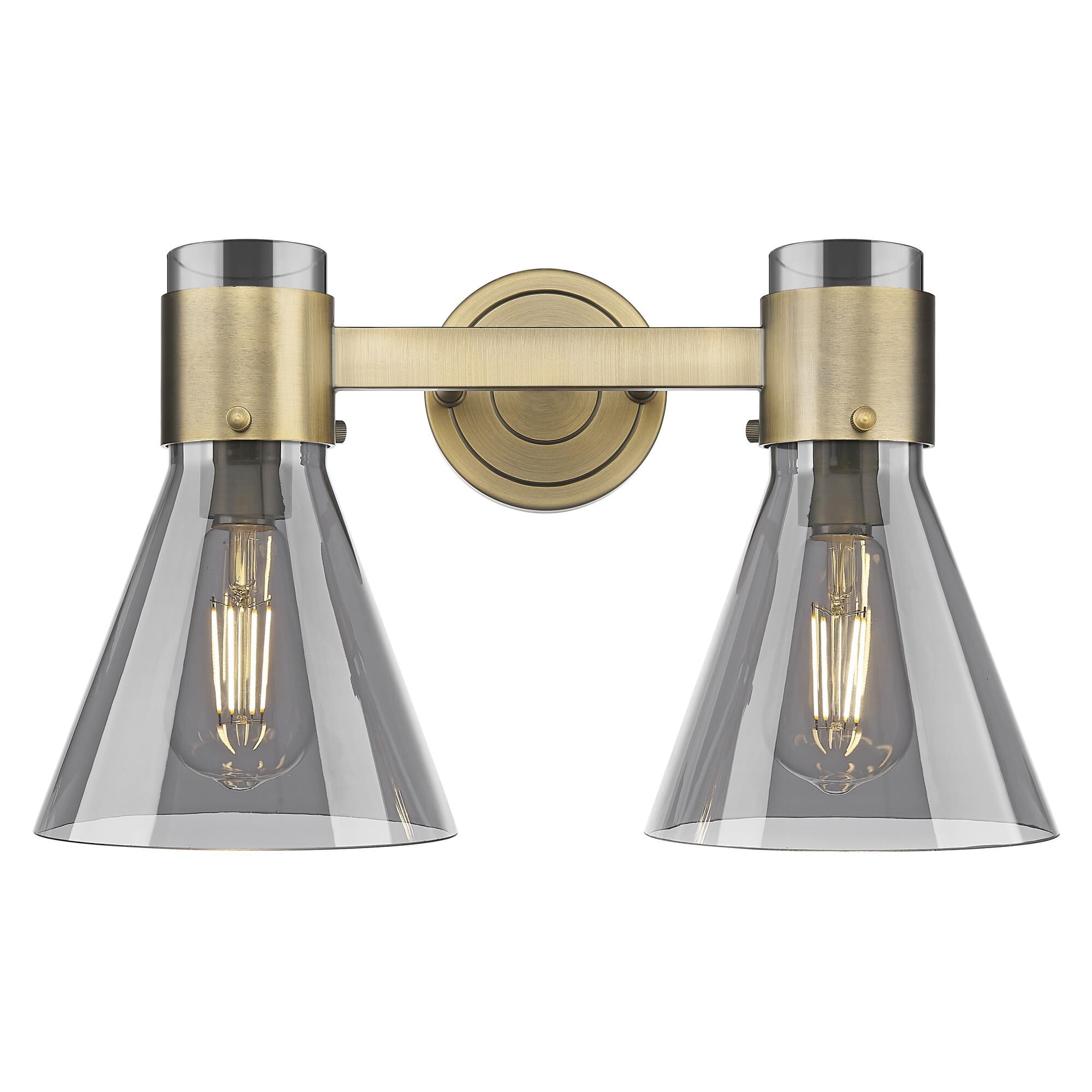 Bruno Marashlian Lawton Cone 16 Inch Bath Vanity Light by Innovations Lighting