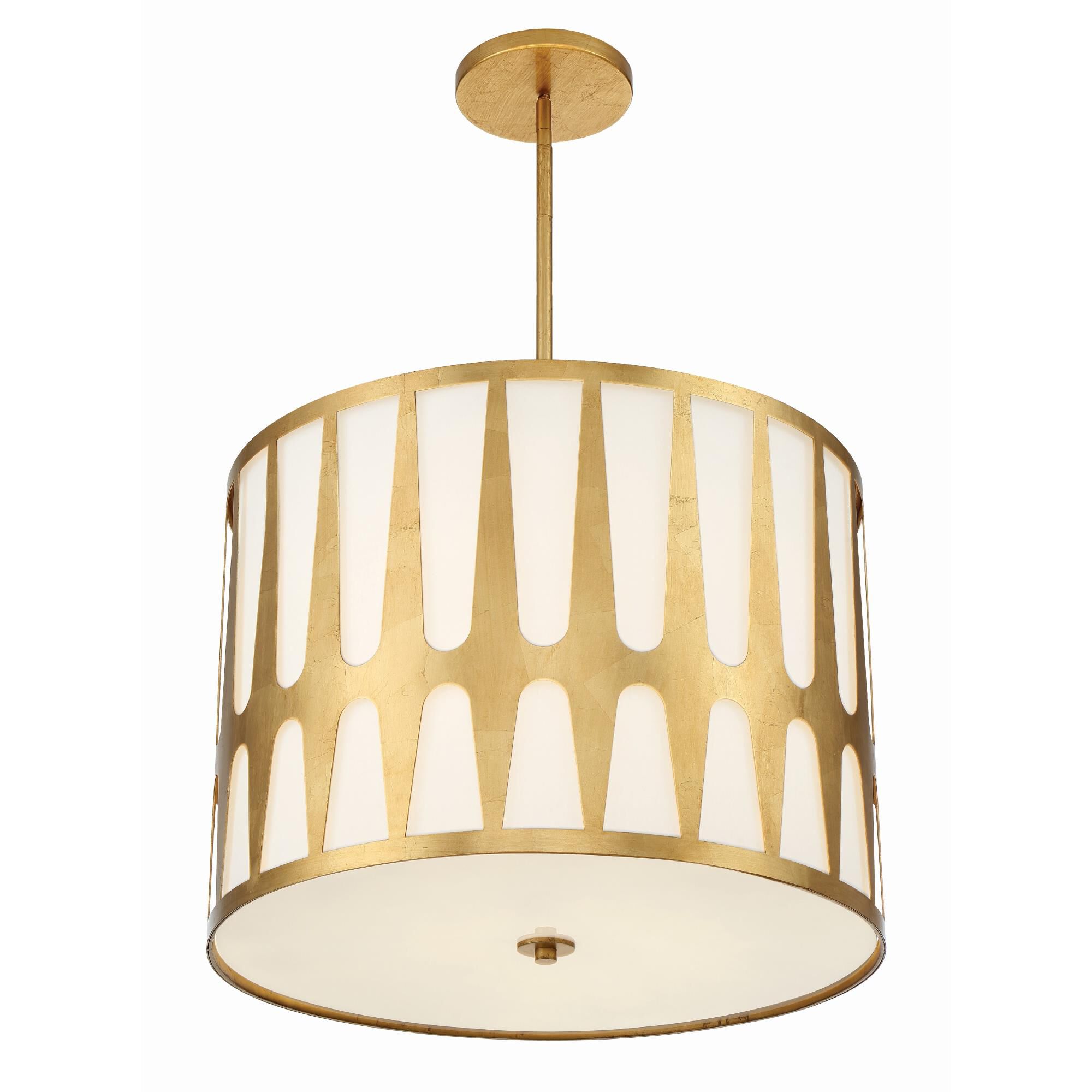 Royston 24 Inch 5 Light Chandelier by Crystorama