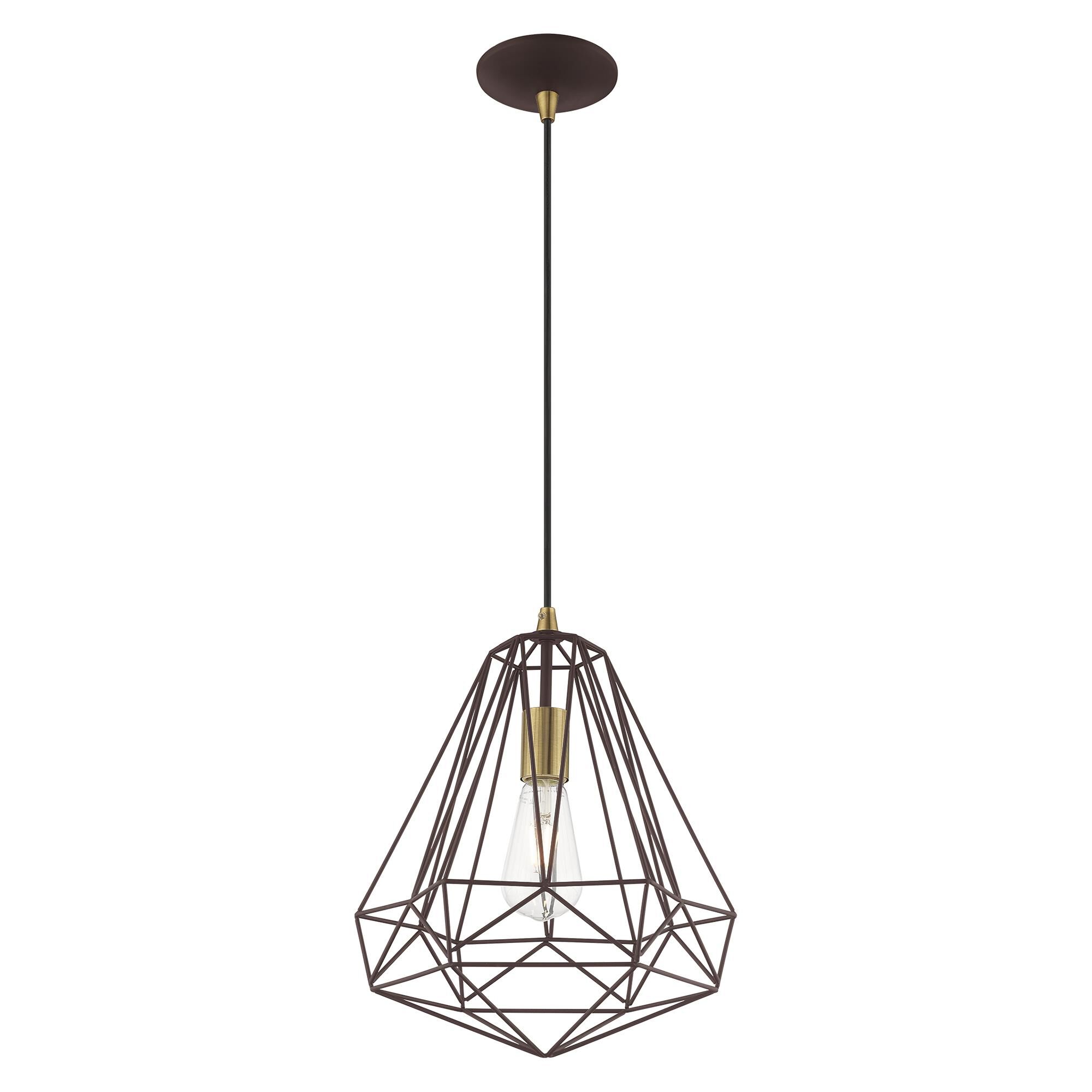 Livex Lighting Geometric Large Pendant