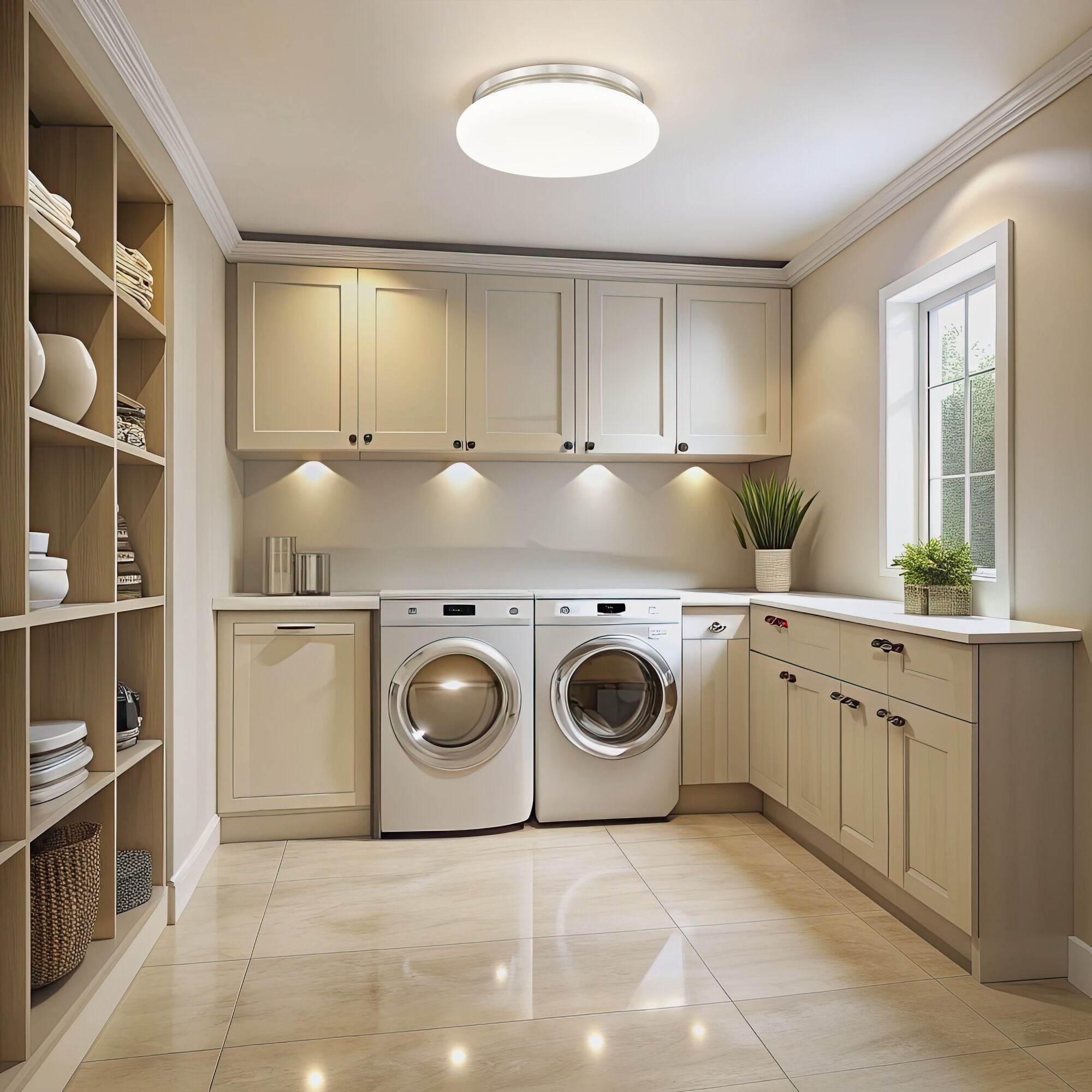 Soleil 16 Inch Flush Mount,