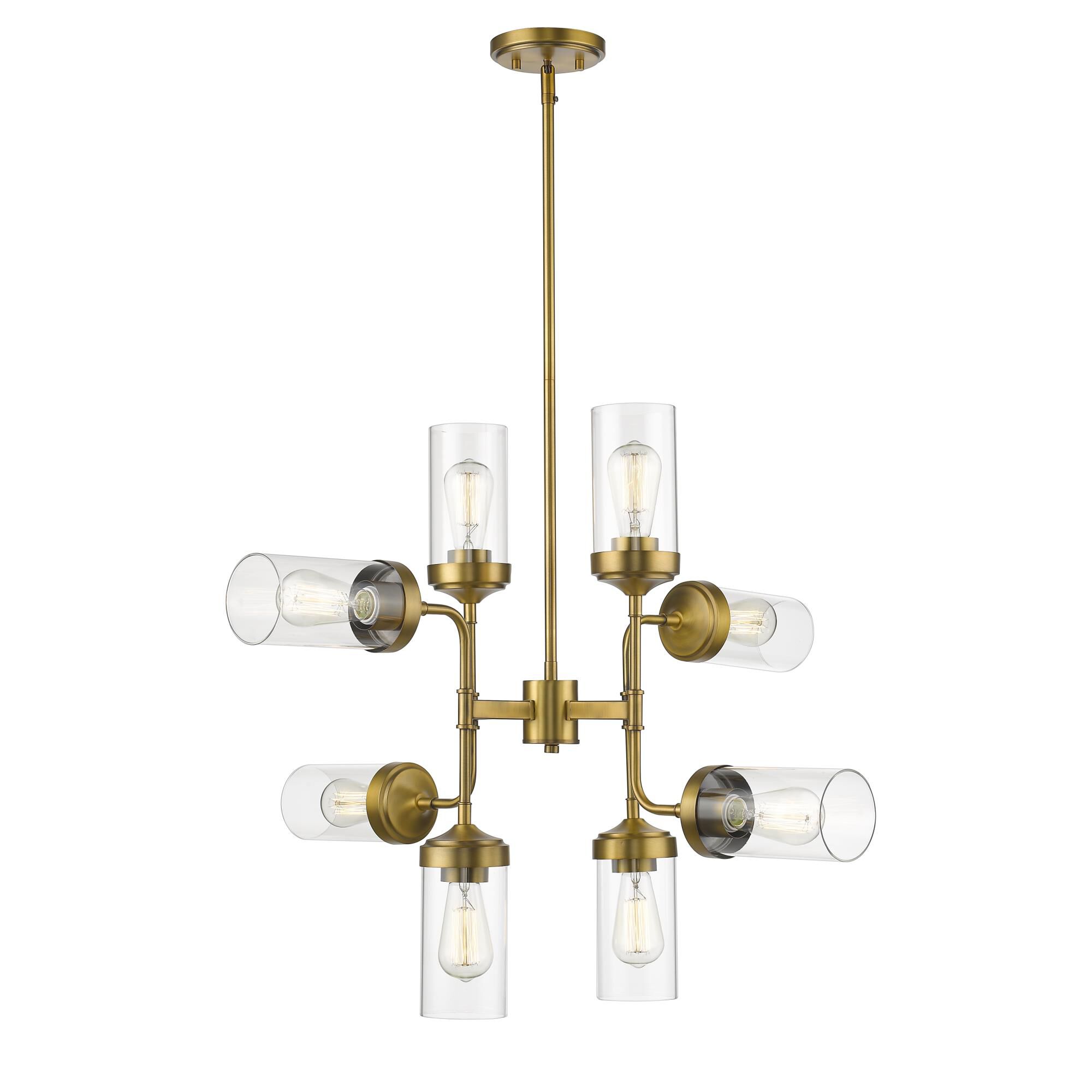 Calliope 32 Inch 8 Light Chandelier by Z-Lite