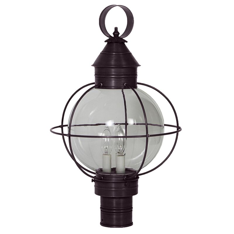 Onion 21 Inch Outdoor Post Lamp by Northeast Lantern