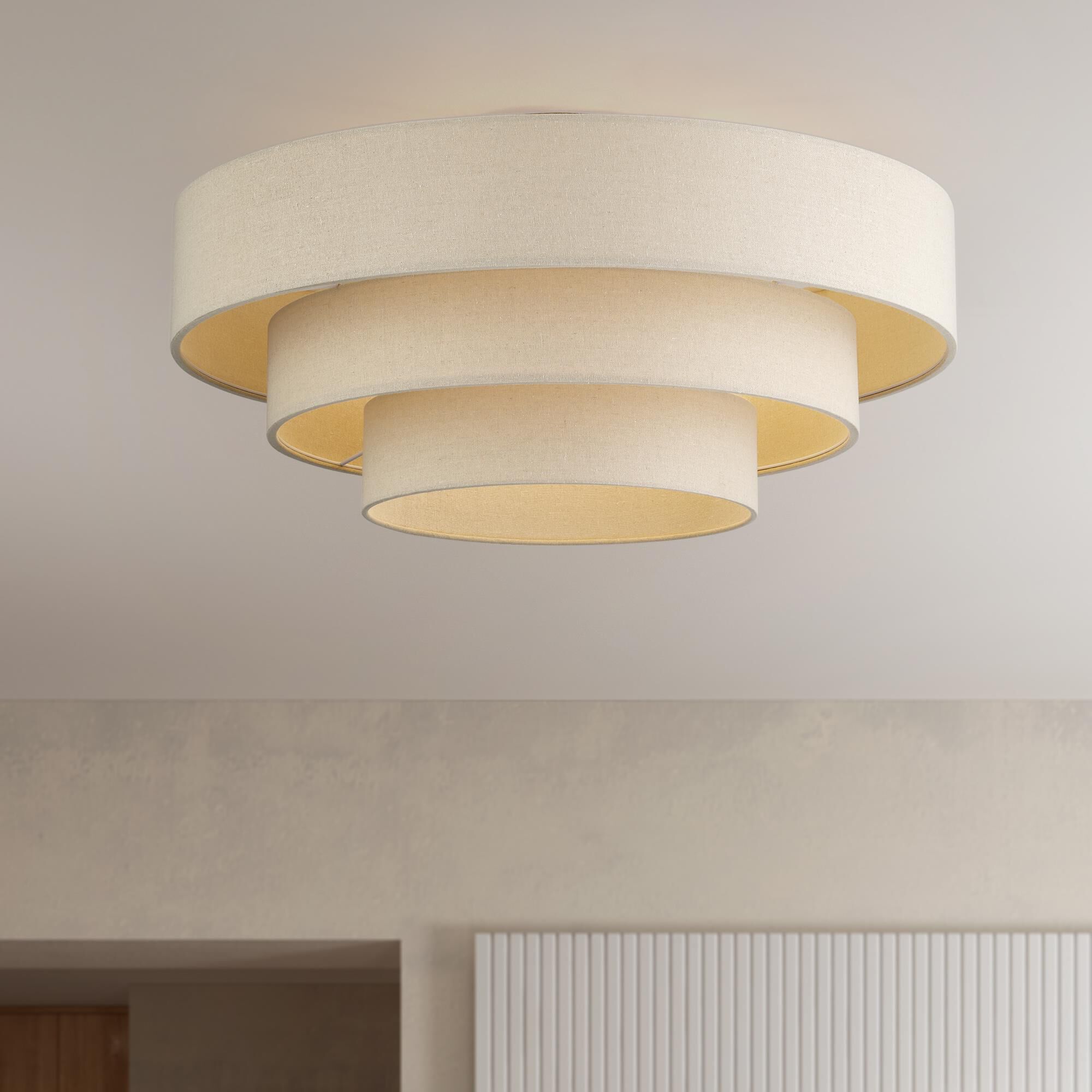 Bellingham 28 Inch Semi Flush Mount by Livex Lighting