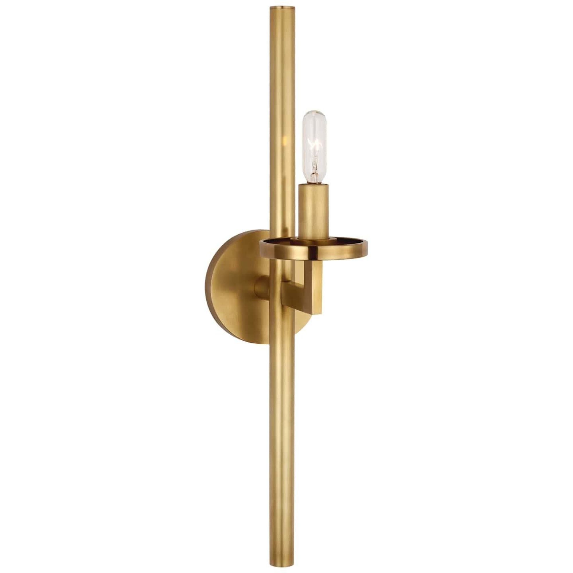 Shown in Antique-Burnished Brass finish