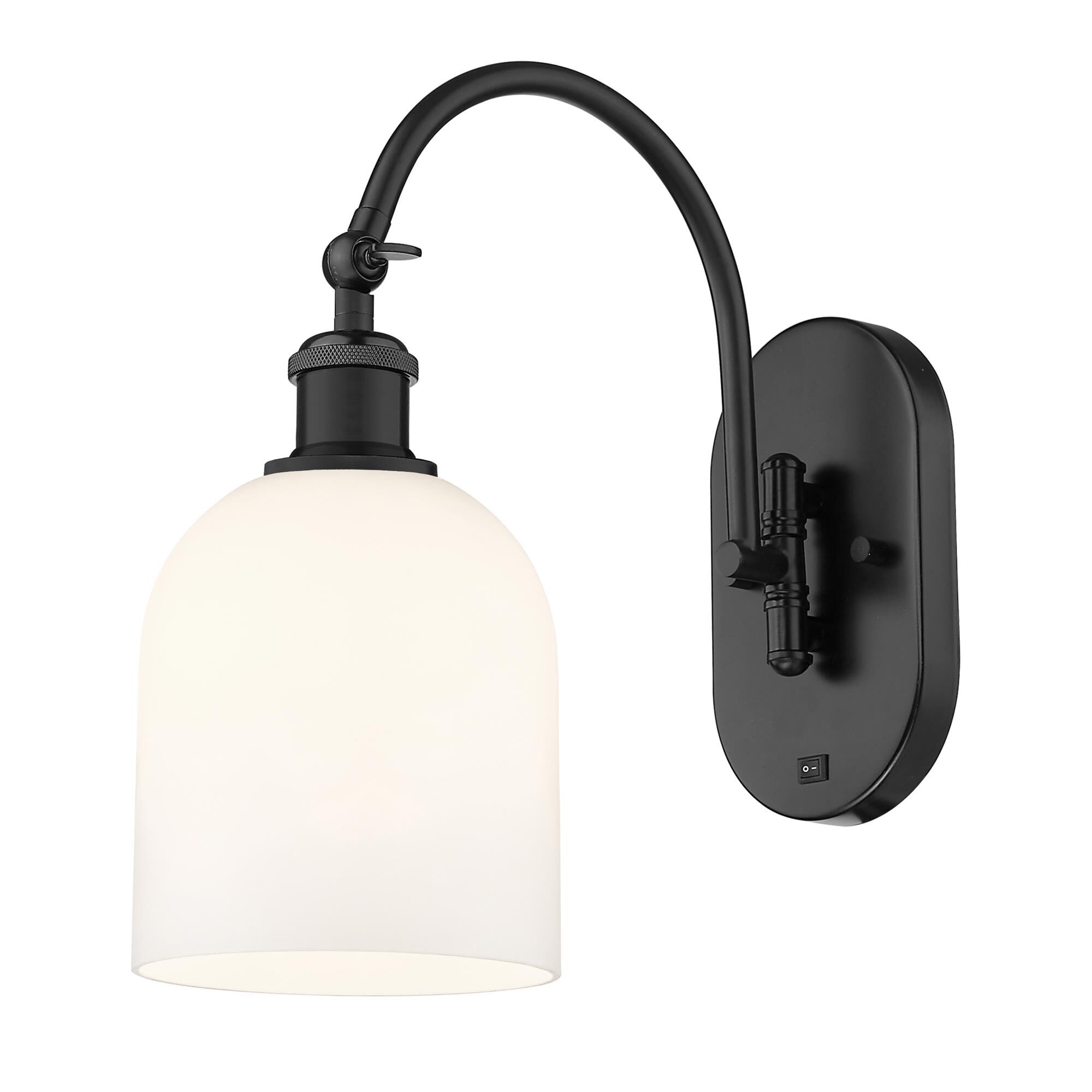Shown in Matte Black finish and Gloss White glass