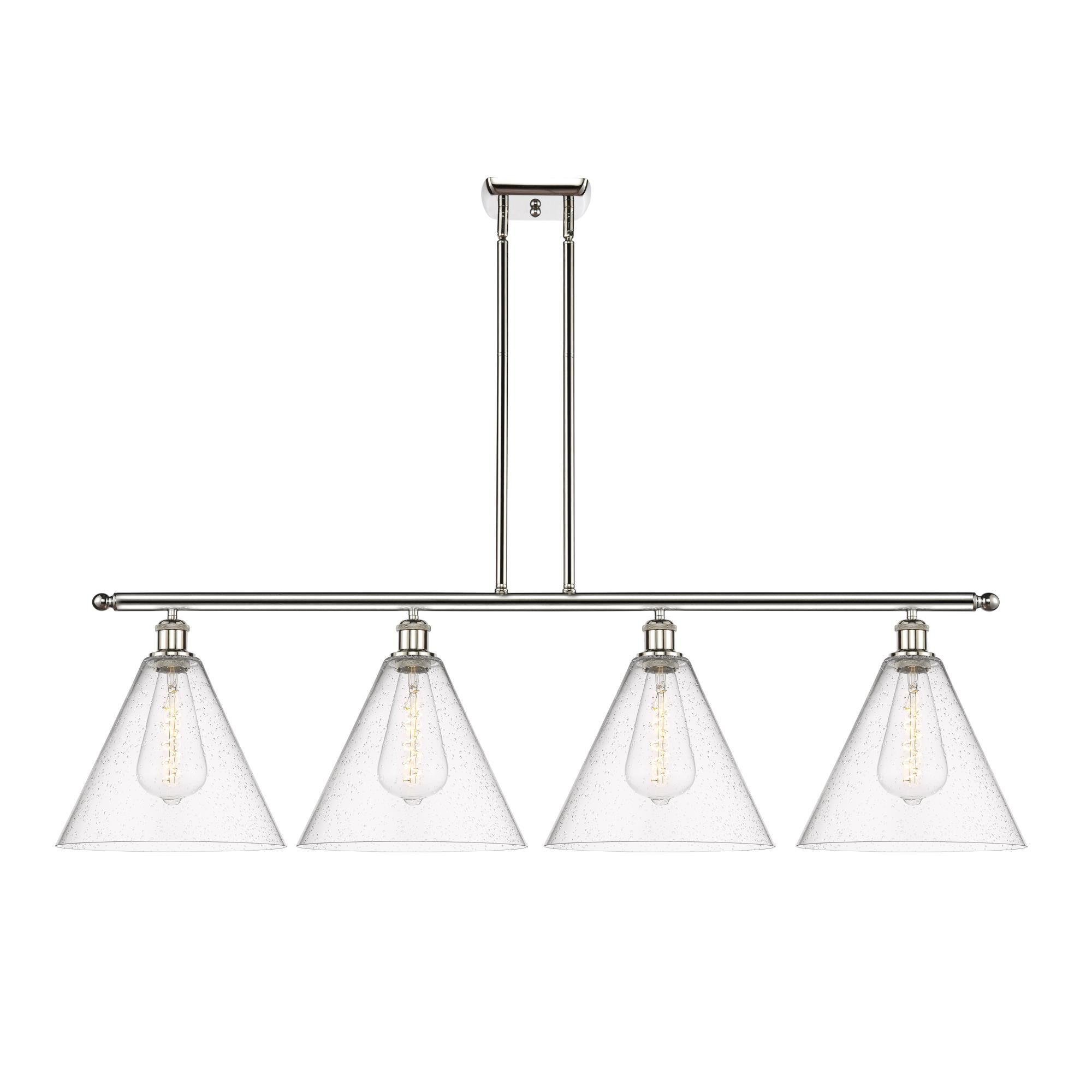 Bruno Marashlian Ballston Cone 50 Inch 4 Light Linear Suspension Light by Innovations Lighting