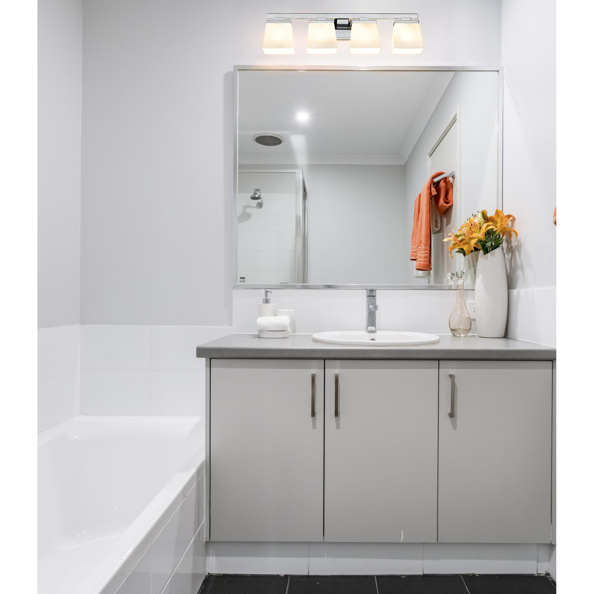 Shown in Chrome finish