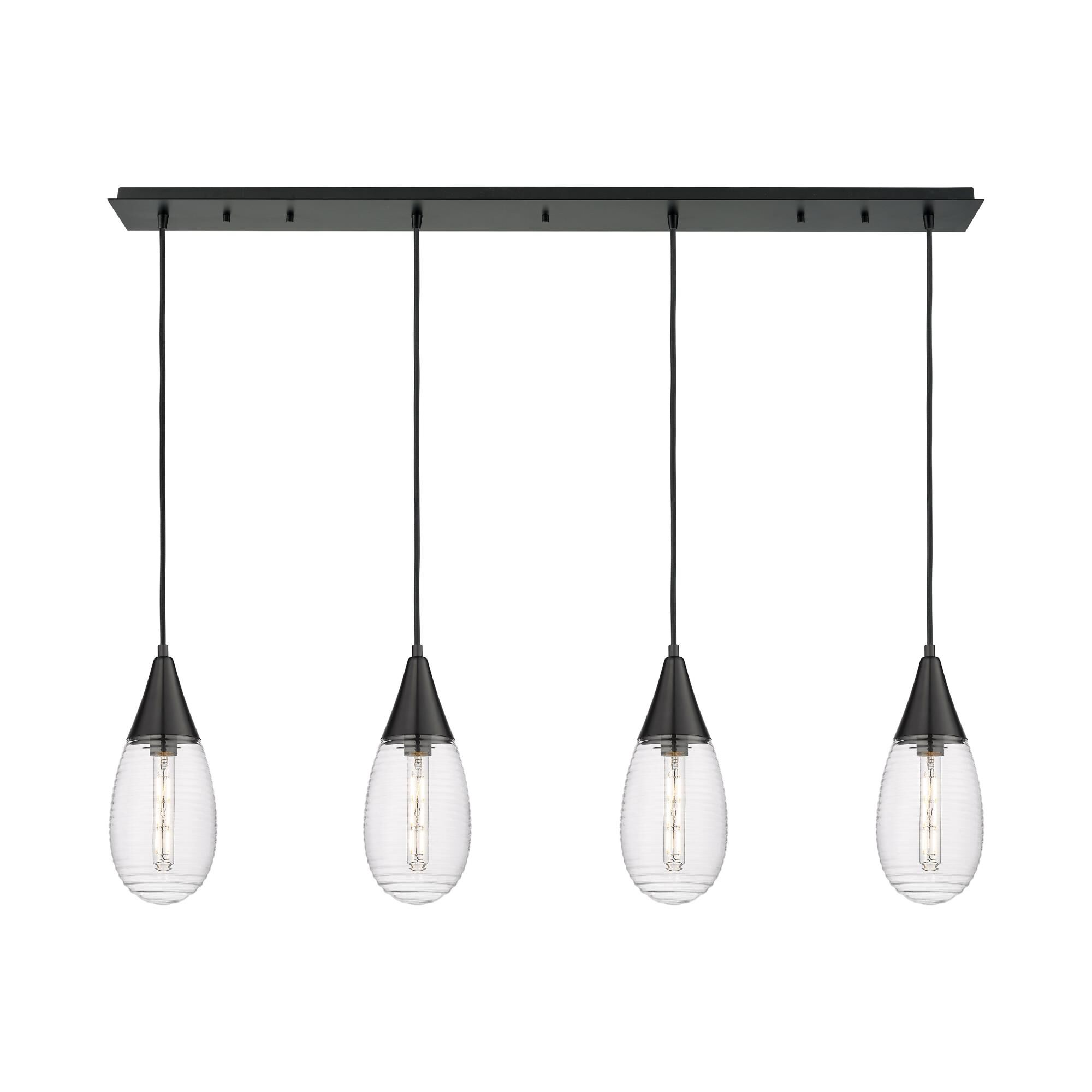 Bruno Marashlian Malone 49 Inch 4 Light Linear Suspension Light by Innovations Lighting