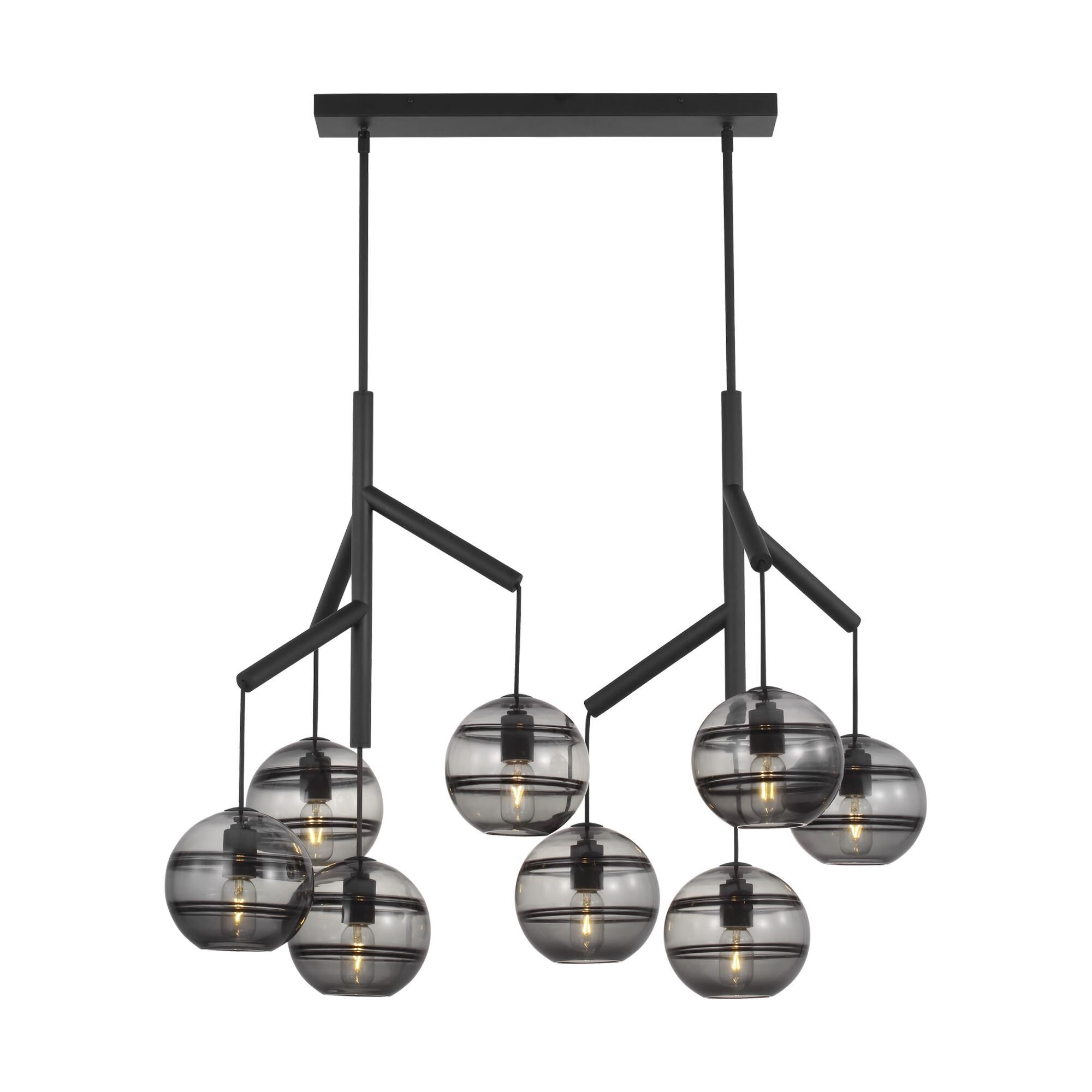 Sean Lavin Sedona 39 Inch 8 Light Linear Suspension Light by Visual Comfort Modern Collection