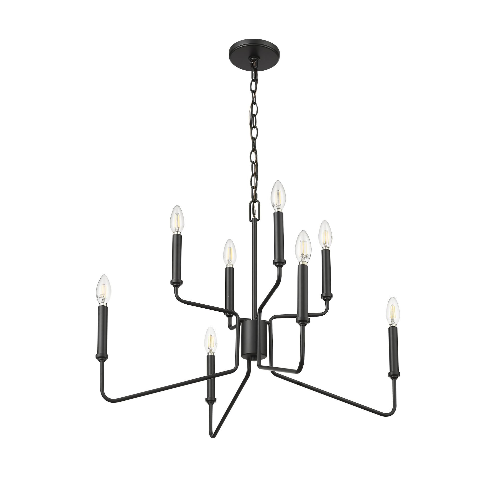 Raven 28 Inch Chandelier By Millennium Lighting