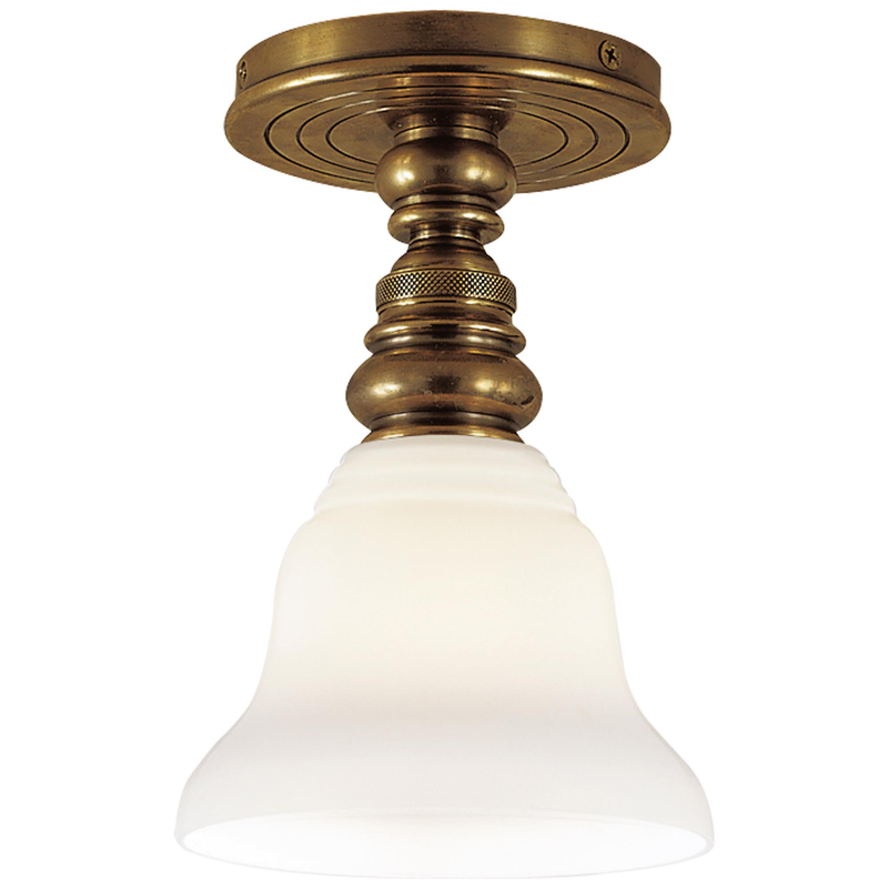 Chapman & Myers Boston 5 Inch 1 Light Flush Mount by Visual Comfort Signature Collection