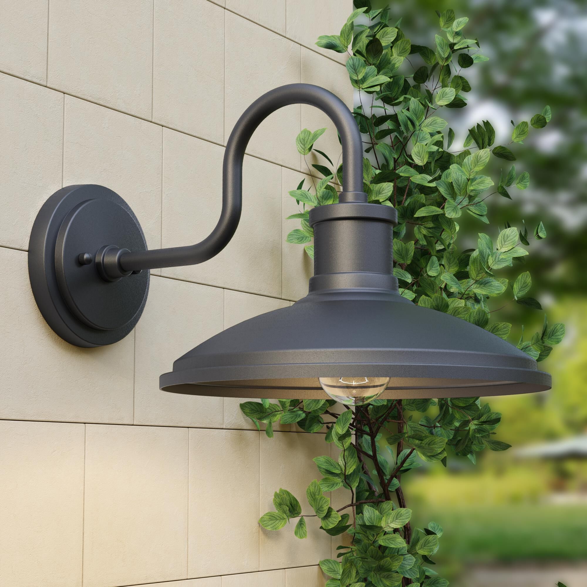 Shown in Textured Black finish