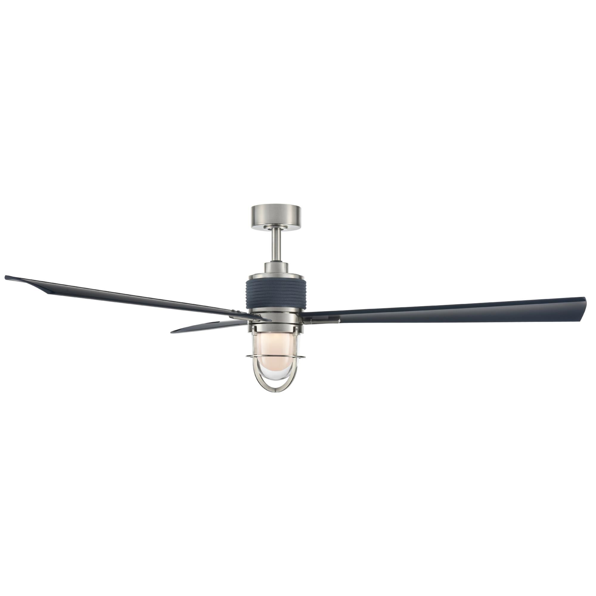 Nauticus 65 Inch Ceiling Fan with Light Kit by Minka Aire