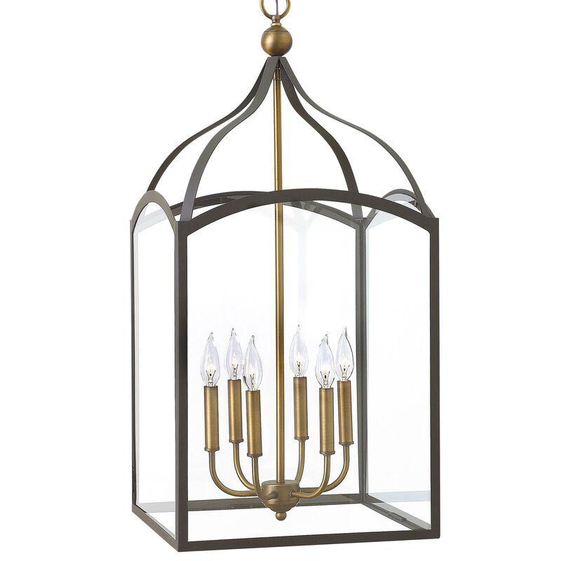 Clarendon 34 Inch Lantern Pendant by Hinkley