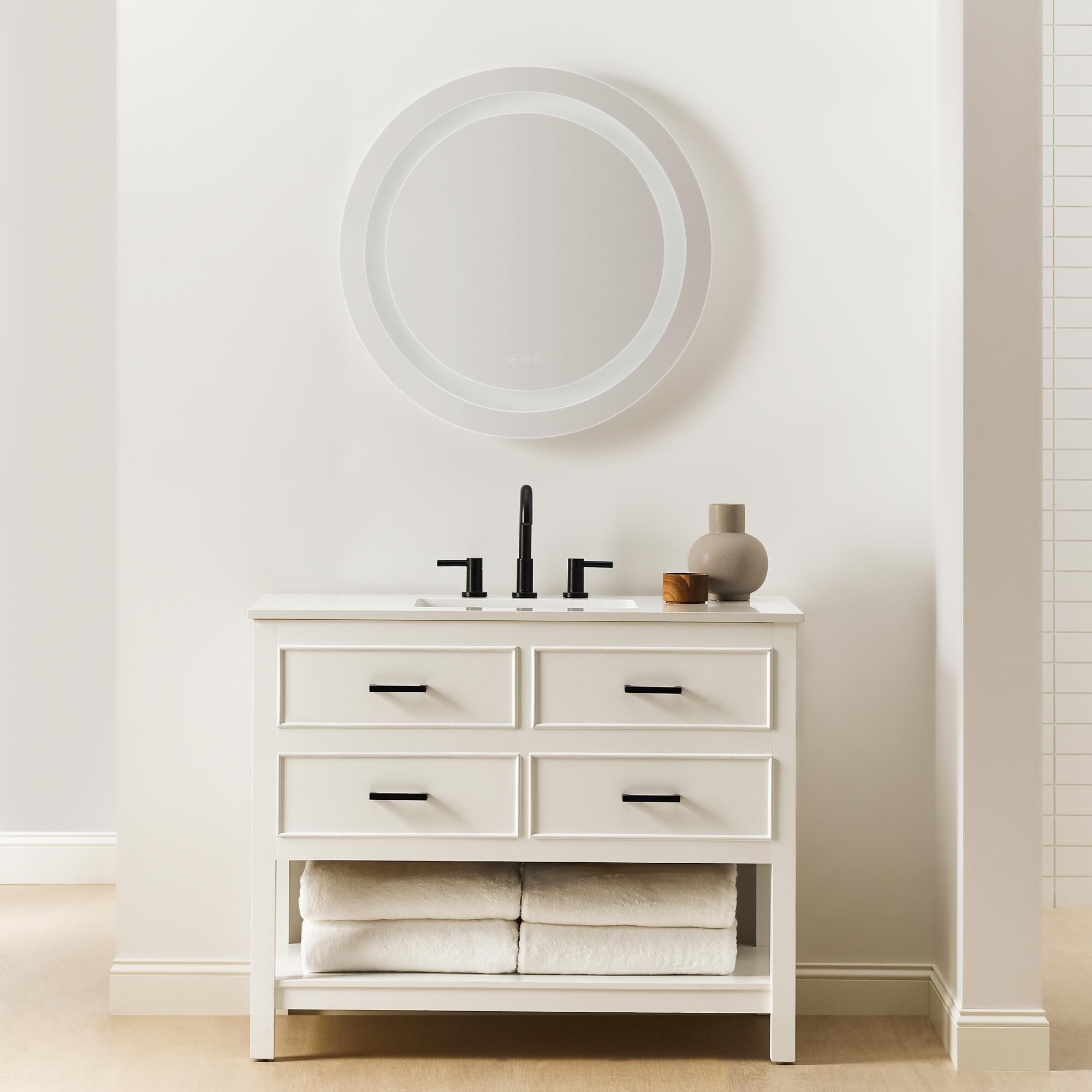 Shown in Might Bright White finish