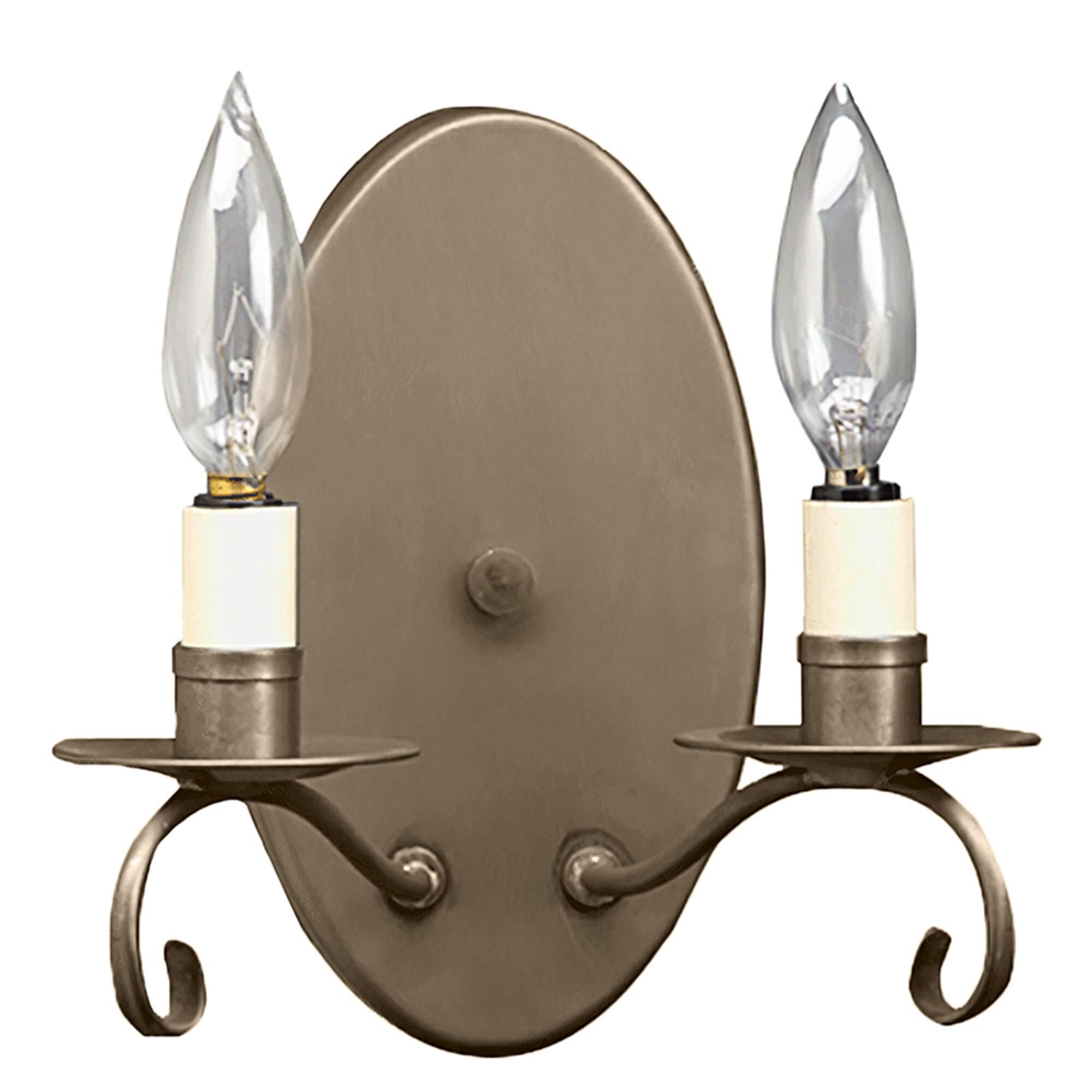 8 Inch 2 Light Wall Sconce,