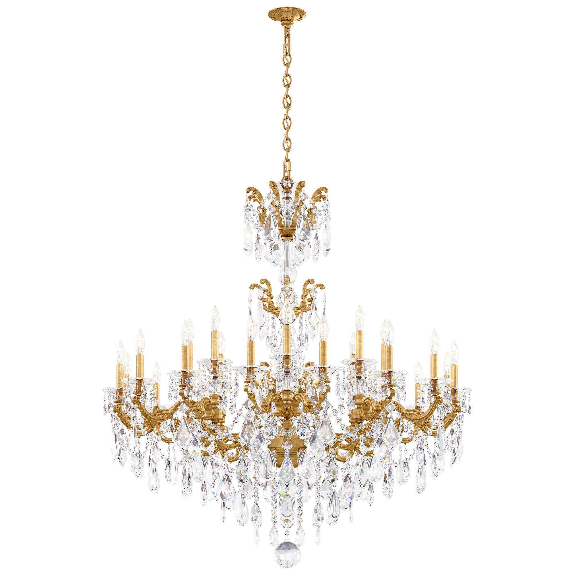 La Scala 46 Inch 24 Light Chandelier by Schonbek