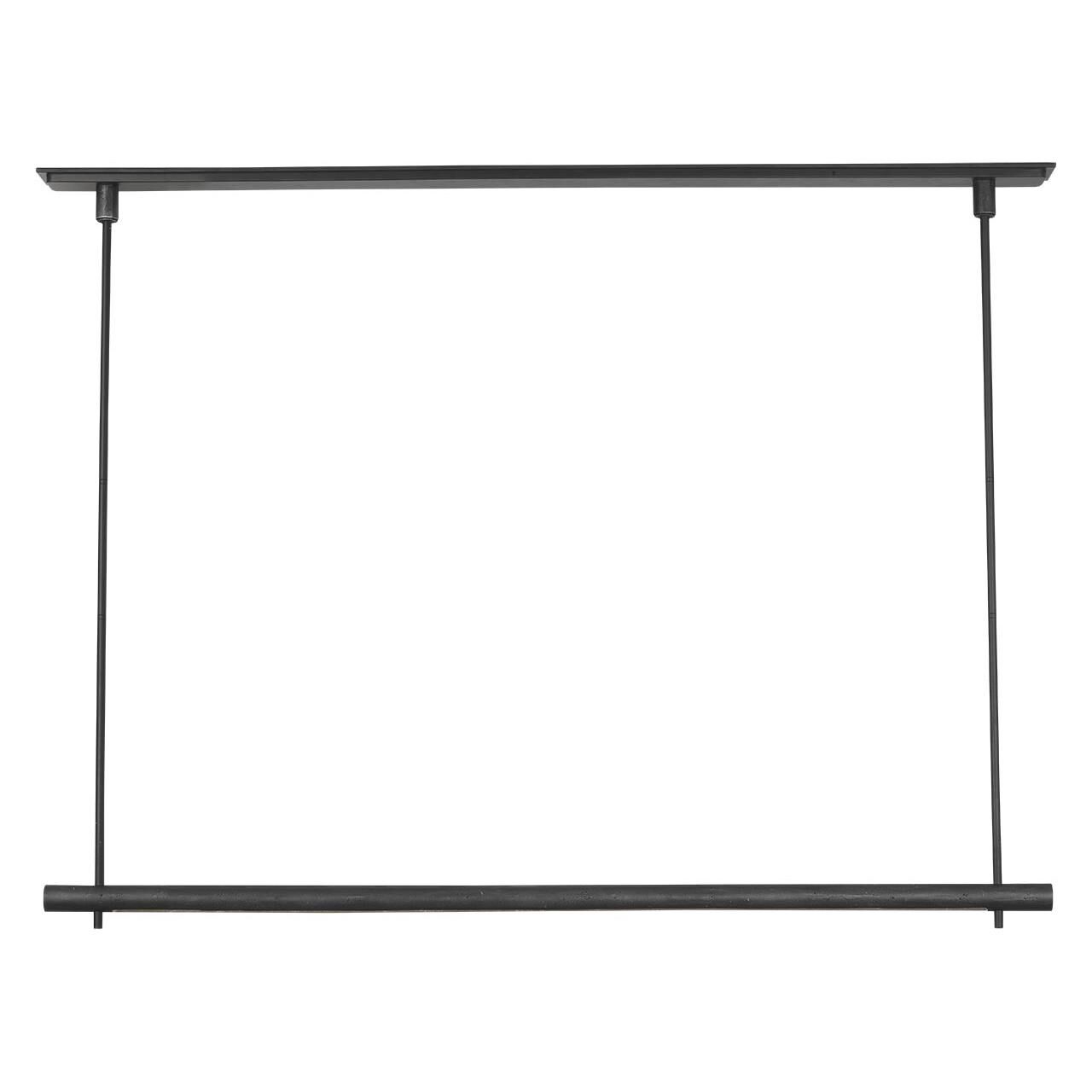 Shown in Museum Carbon finish and Nova Frost glass