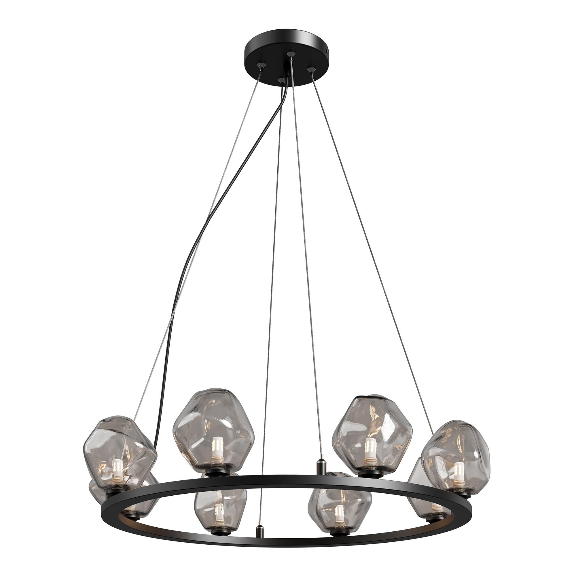 Mystic Halo 30 Inch Chandelier by Allure Design Haus