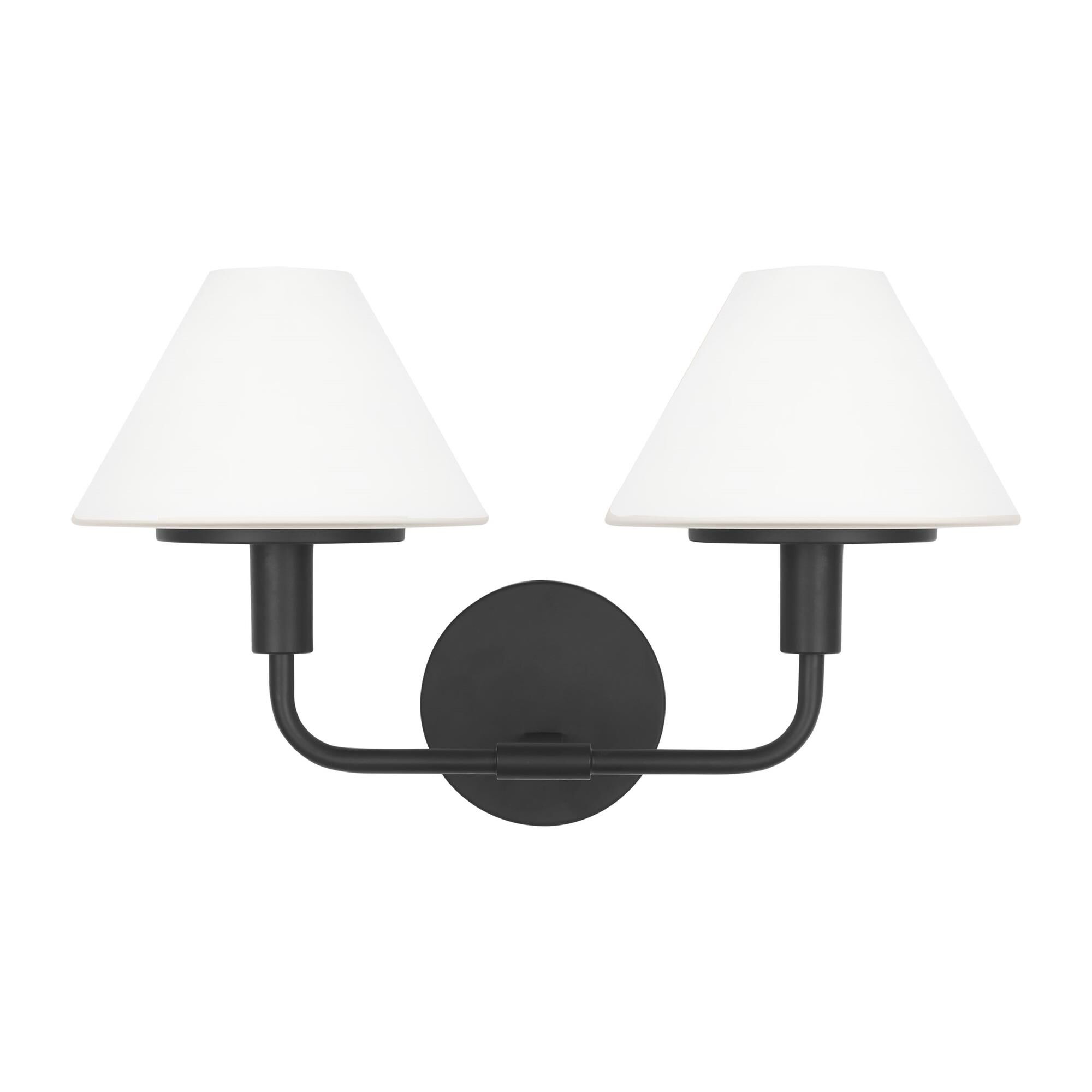 Shown in Midnight Black finish and Opal Etched glass