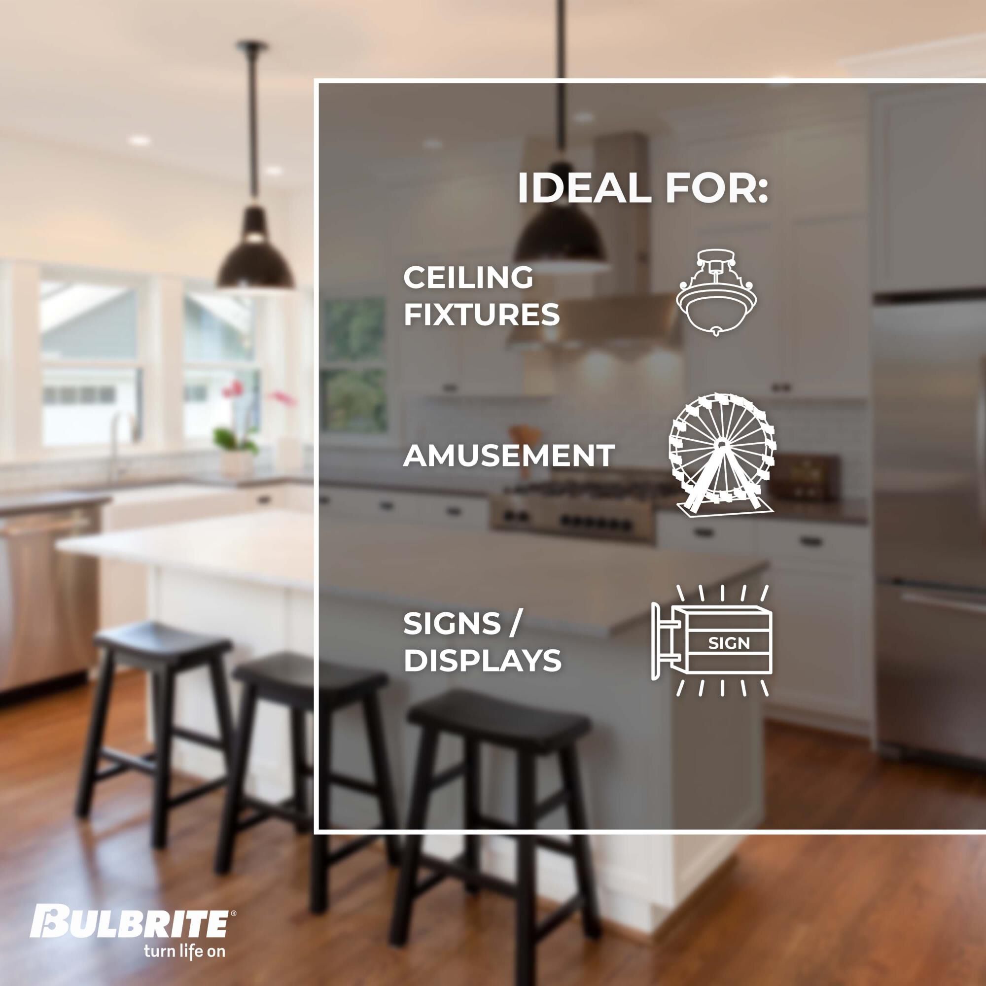 11 Watt 2700K S14 Incandescent Light Bulb by Bulbrite