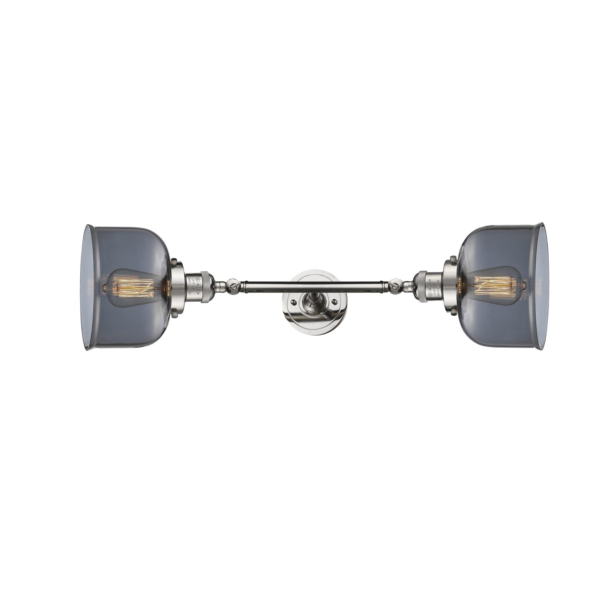 Bruno Marashlian Large Bell 19 Inch 2 Light Bath Vanity Light by Innovations Lighting