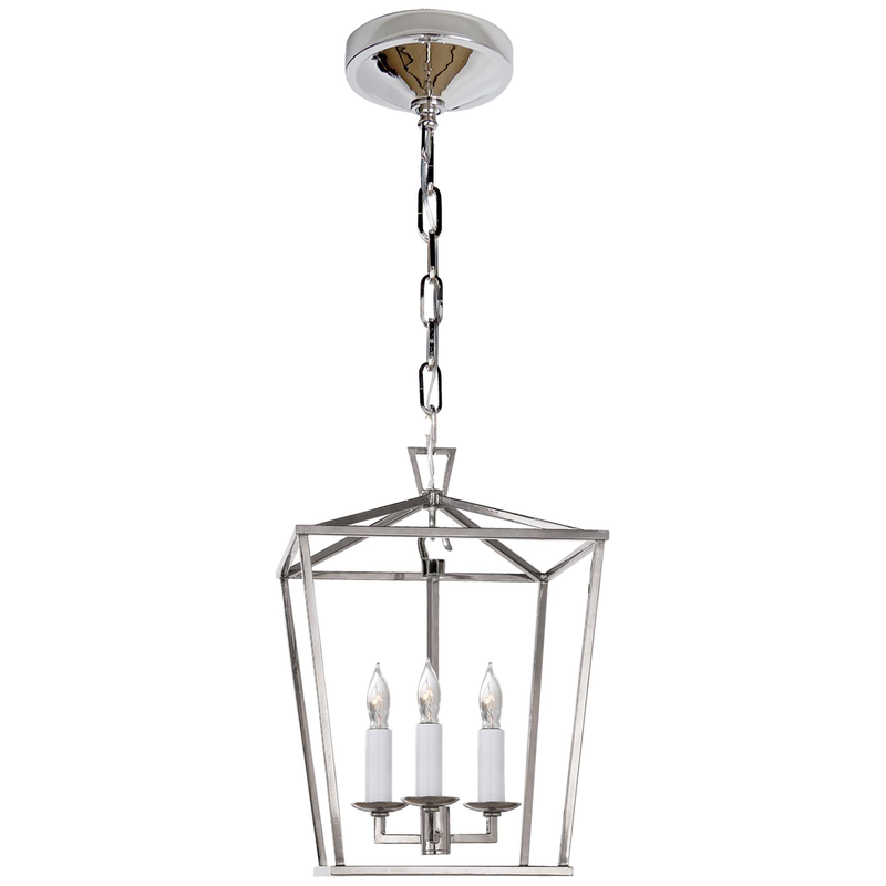 Chapman & Myers Darlana 9 Inch Cage Pendant by Visual Comfort Signature Collection
