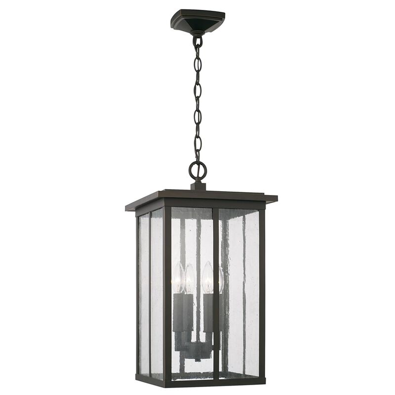 Barrett 21 Inch Tall 4 Light Outdoor Hanging Lantern by Capital Lighting Fixture Company