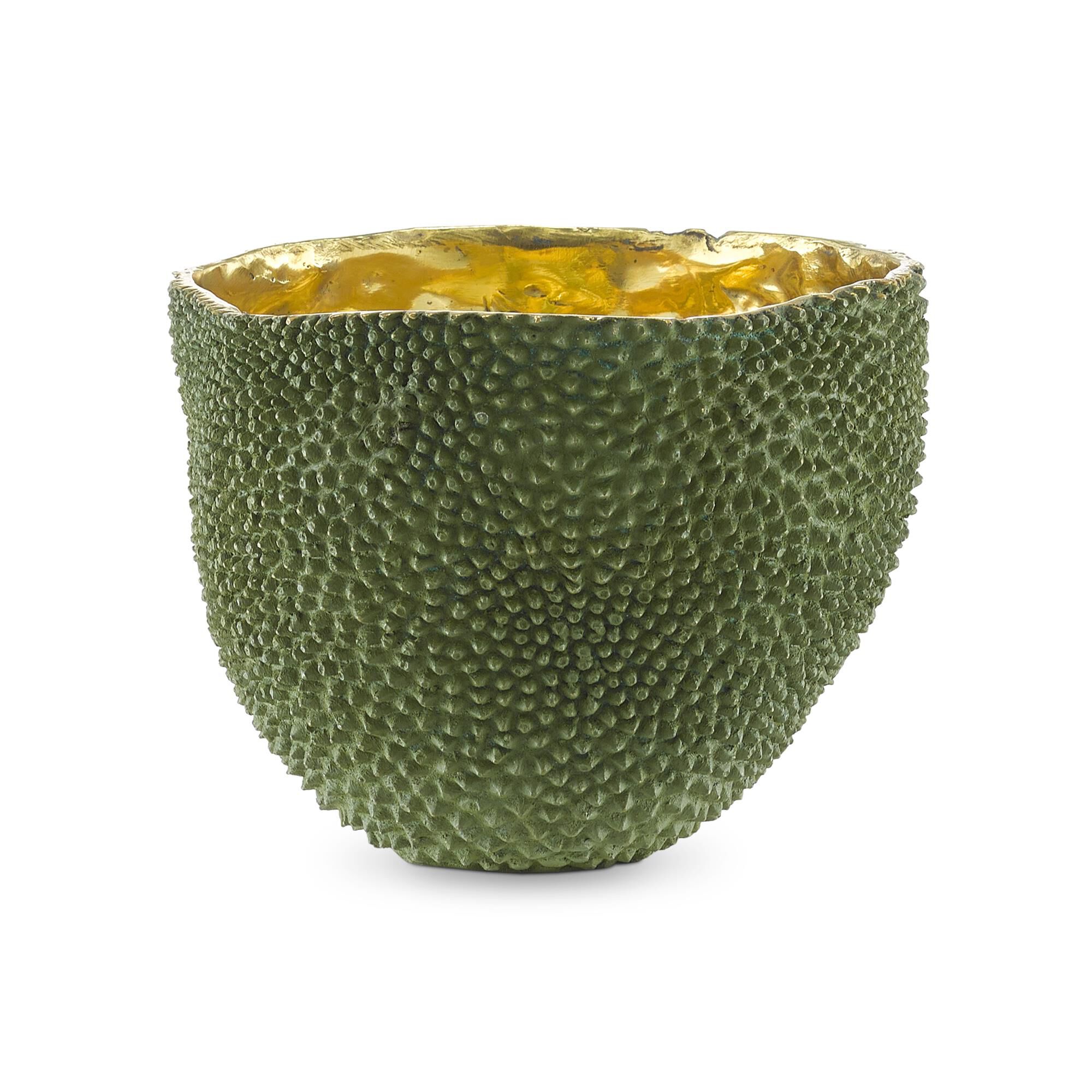 Shown in Green - Gold finish