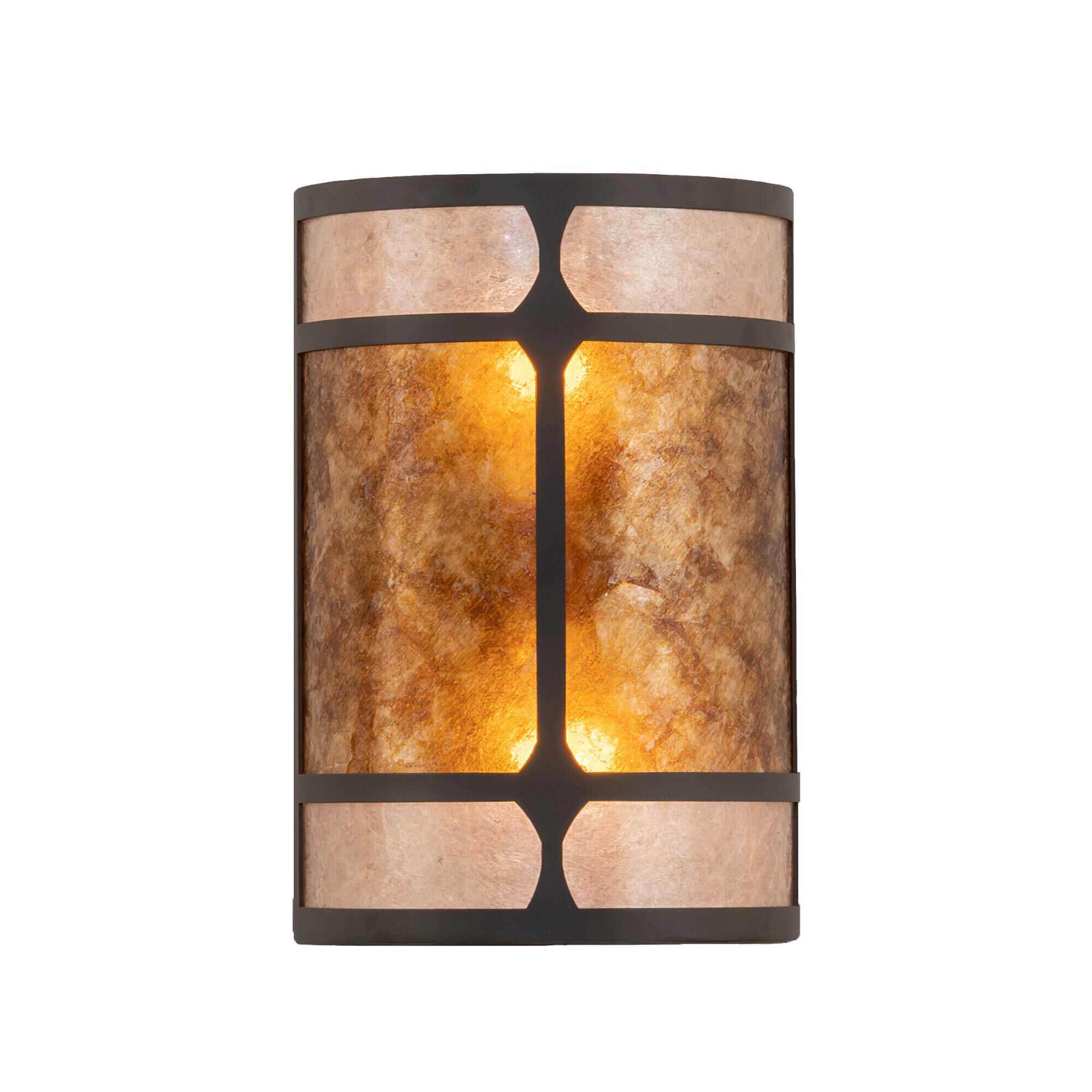 Kleba 12 Inch Tall 2 Light Outdoor Wall Light by Meyda Lighting