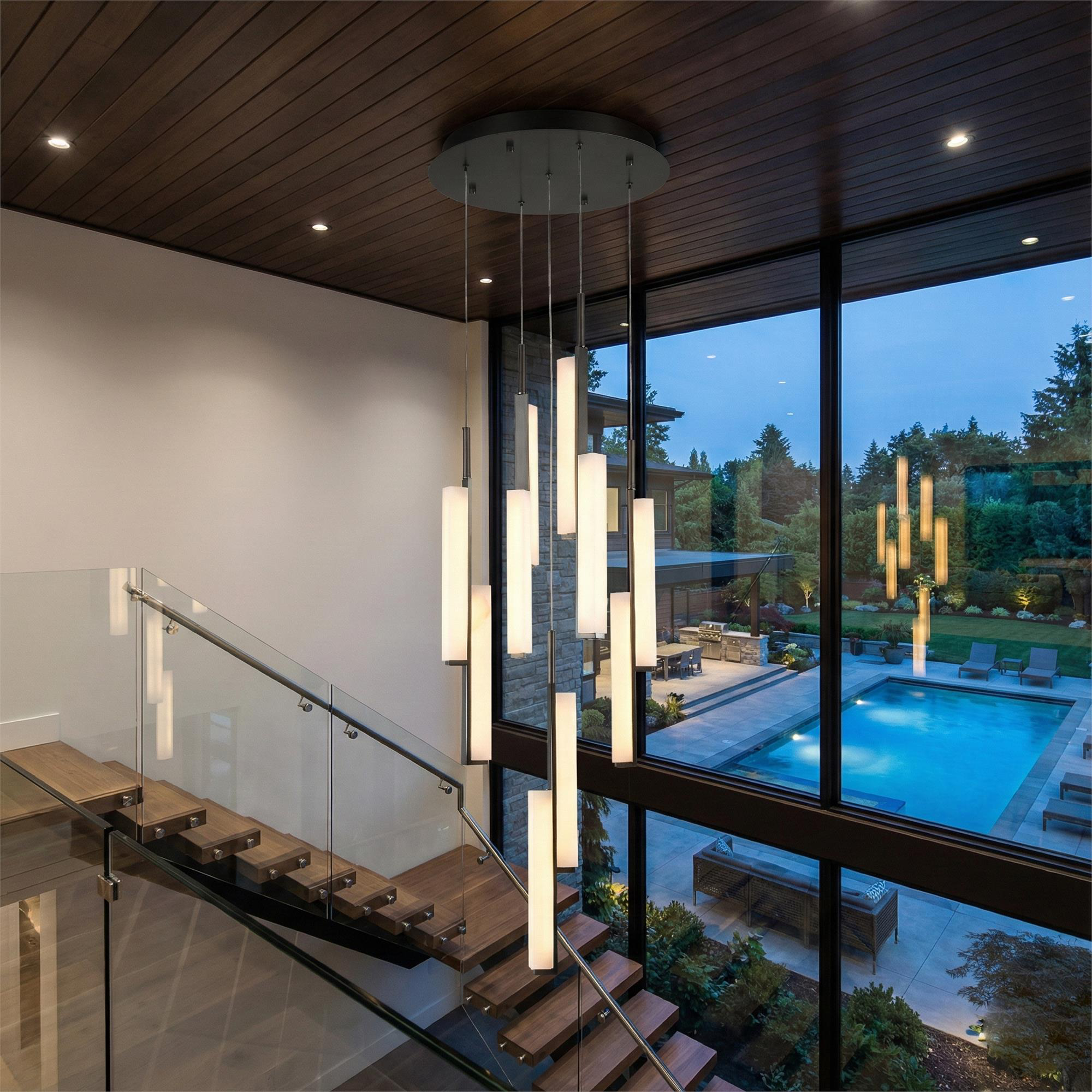 Lumina 20 Inch Multi Light Pendant,
