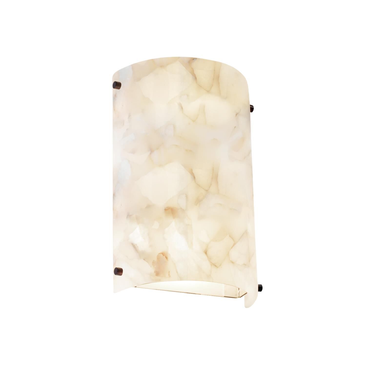 Alabaster Rocks 8 Inch Wall Sconce by Justice Design Group