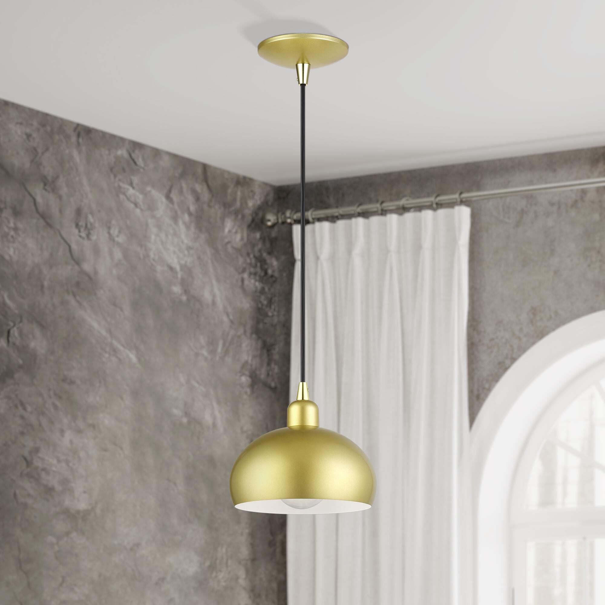 Domma 8 Inch Mini Pendant by Livex Lighting