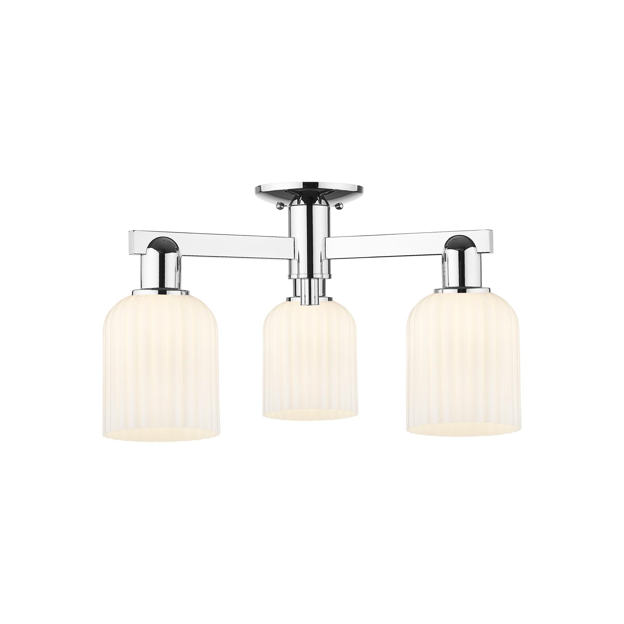Bruno Marashlian Bridal Veil 23 Inch Semi Flush Mount by Innovations Lighting