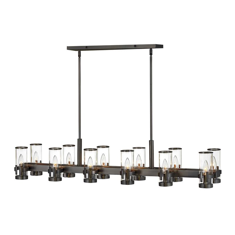 Reeve Medium Linear Chandelier by Hinkley