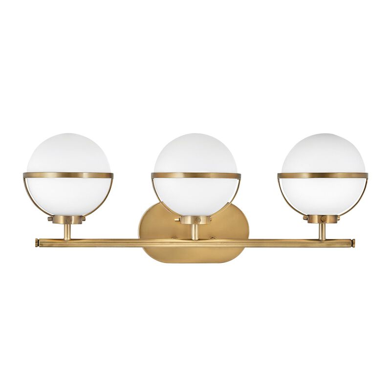 Hollis 24 Inch 3 Light Bath Vanity Light by Hinkley