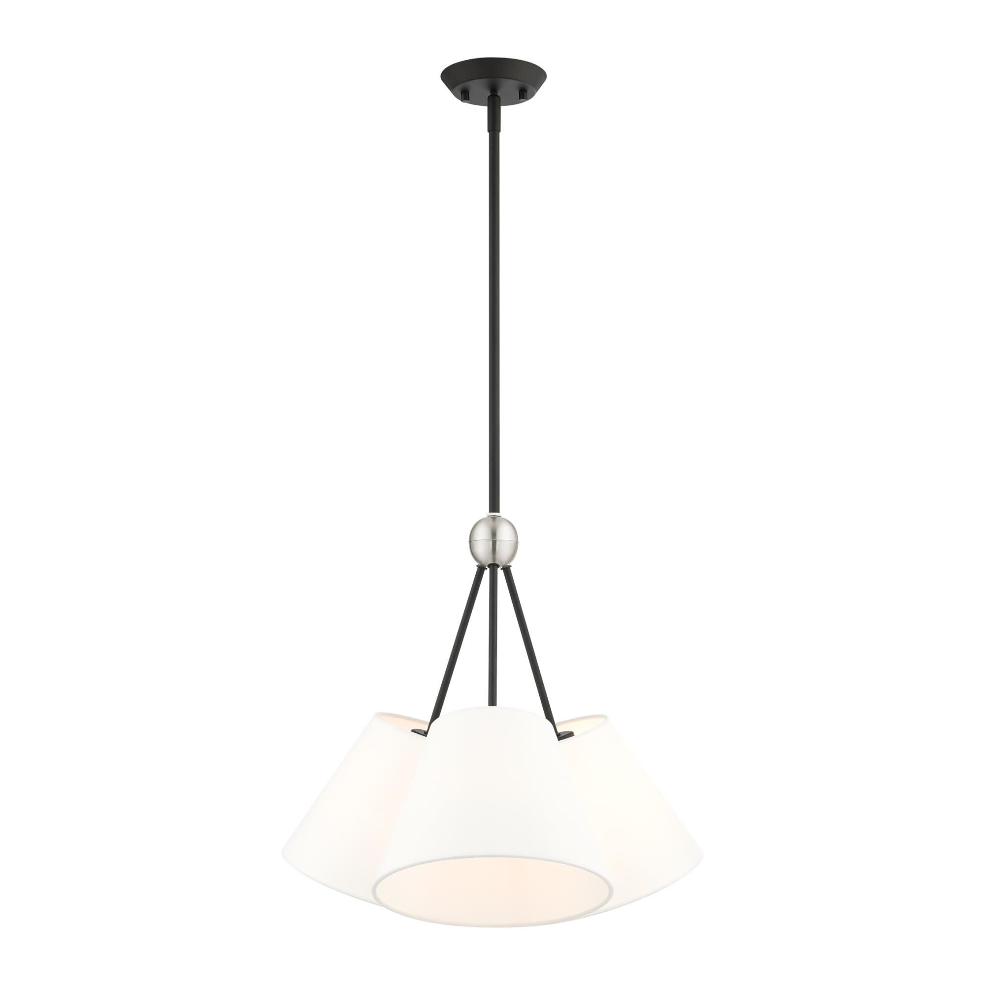 Prato 3 Light Multi Light Pendant by Livex Lighting