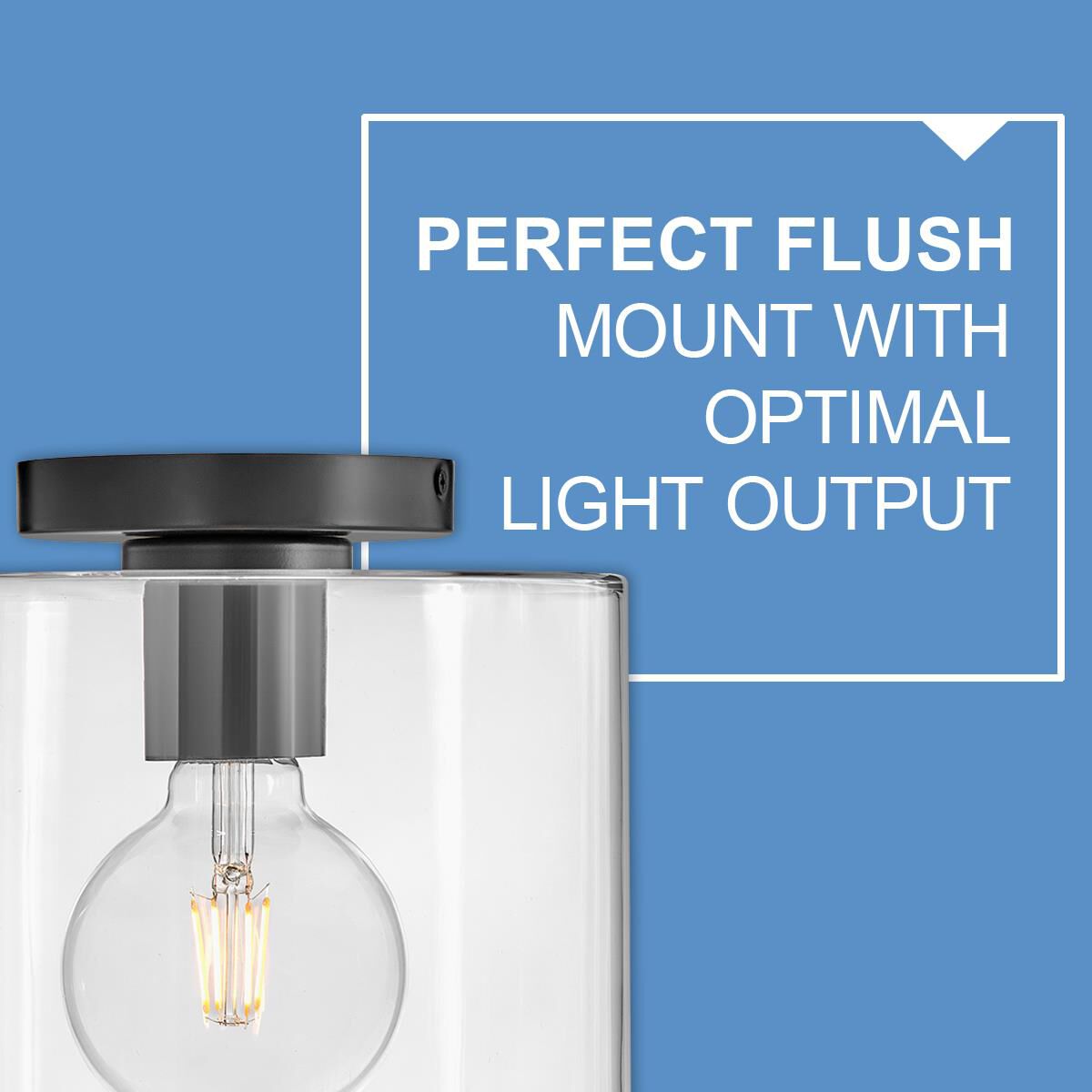 Pippa 9 Inch Flush Mount by Lark