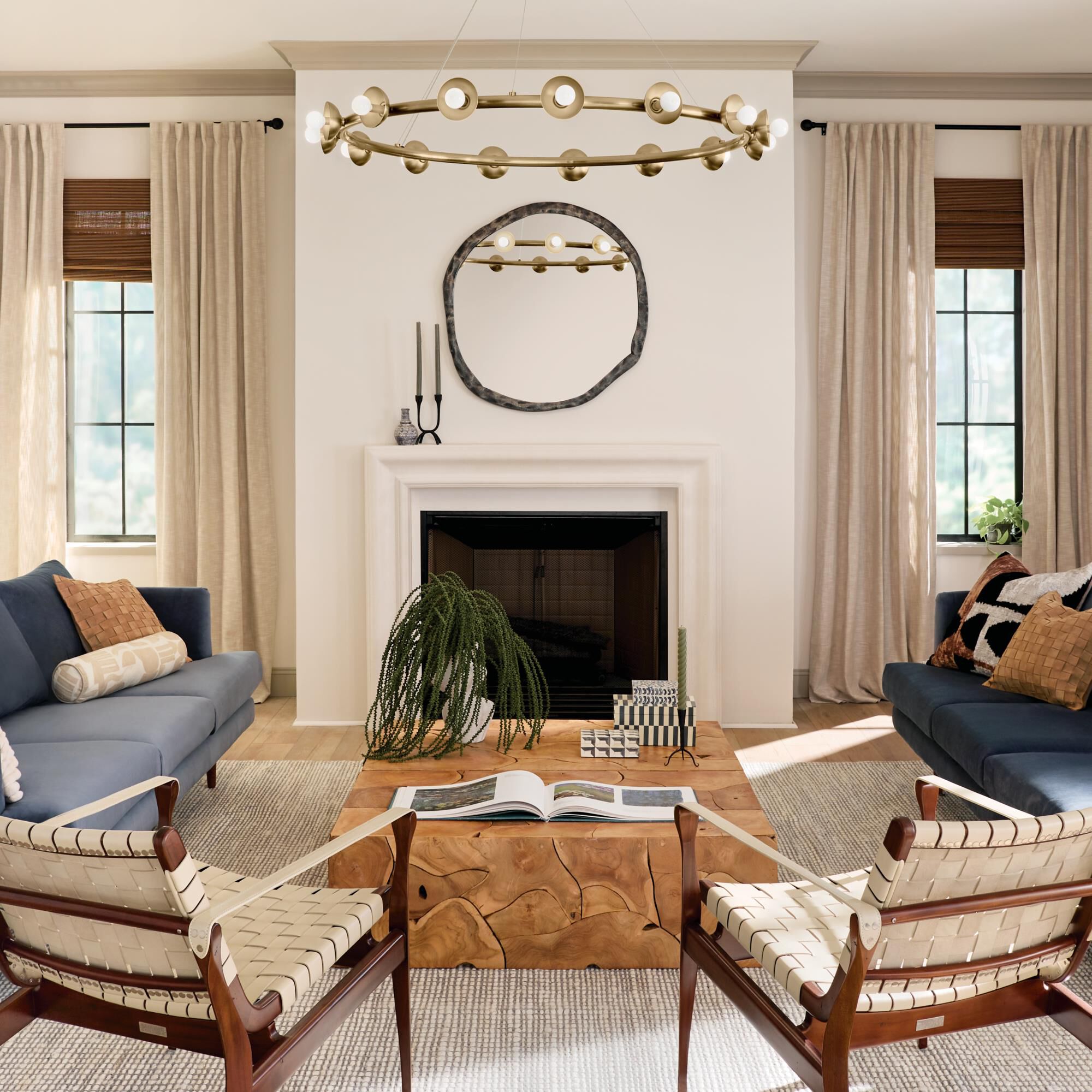 Shown in Champagne Bronze finish