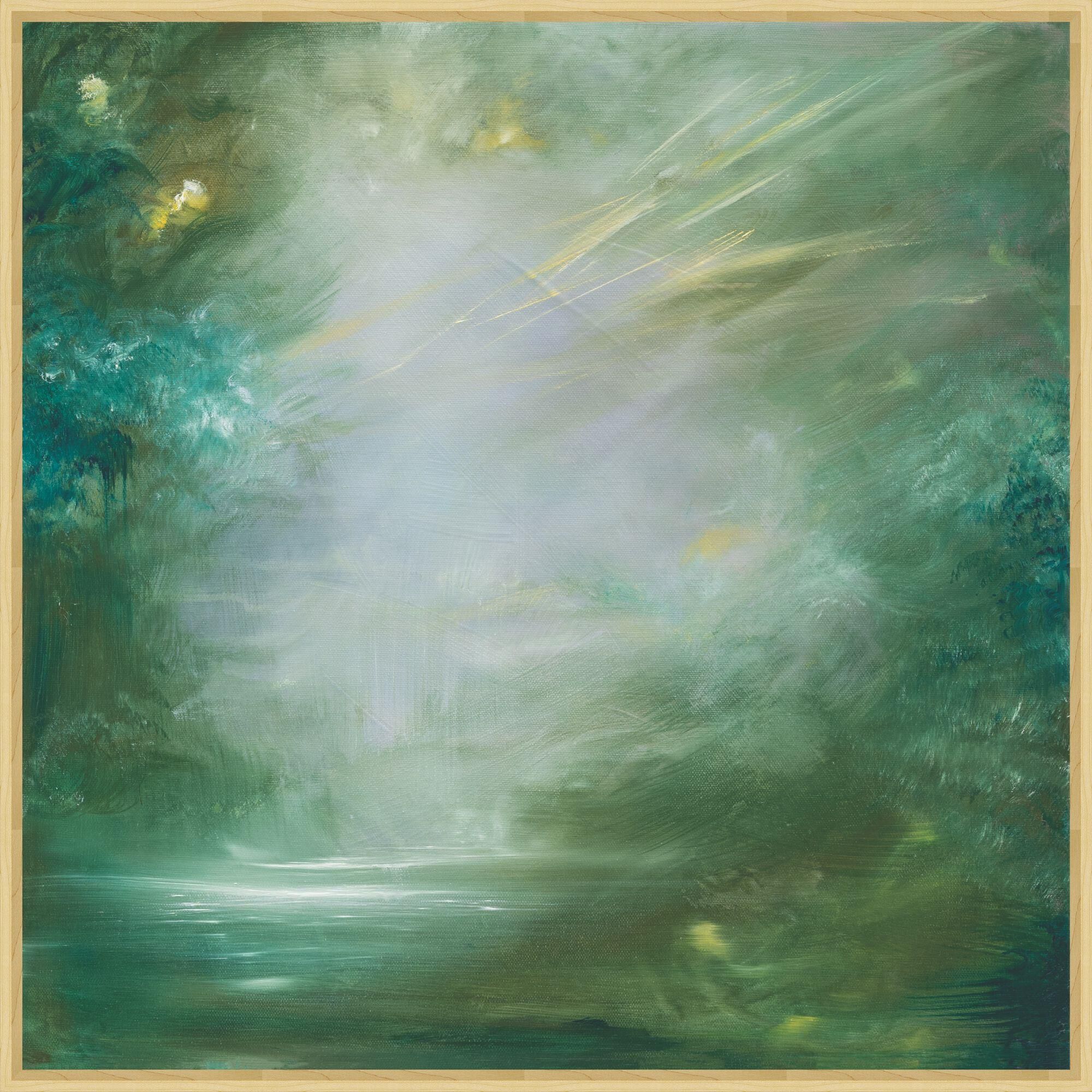 Jennifer Baker I Am The River Print by LEVEL57