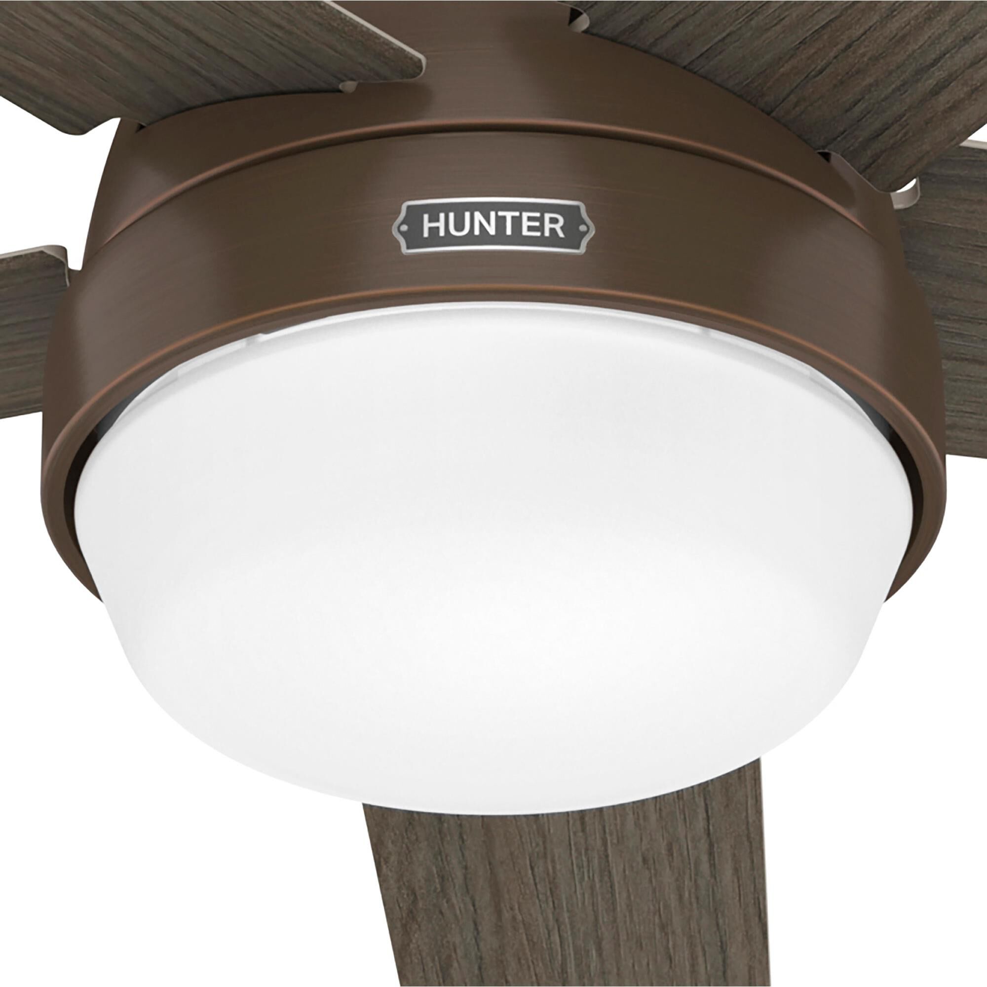 Aerodyne 60 Inch Ceiling Fan with Light Kit,